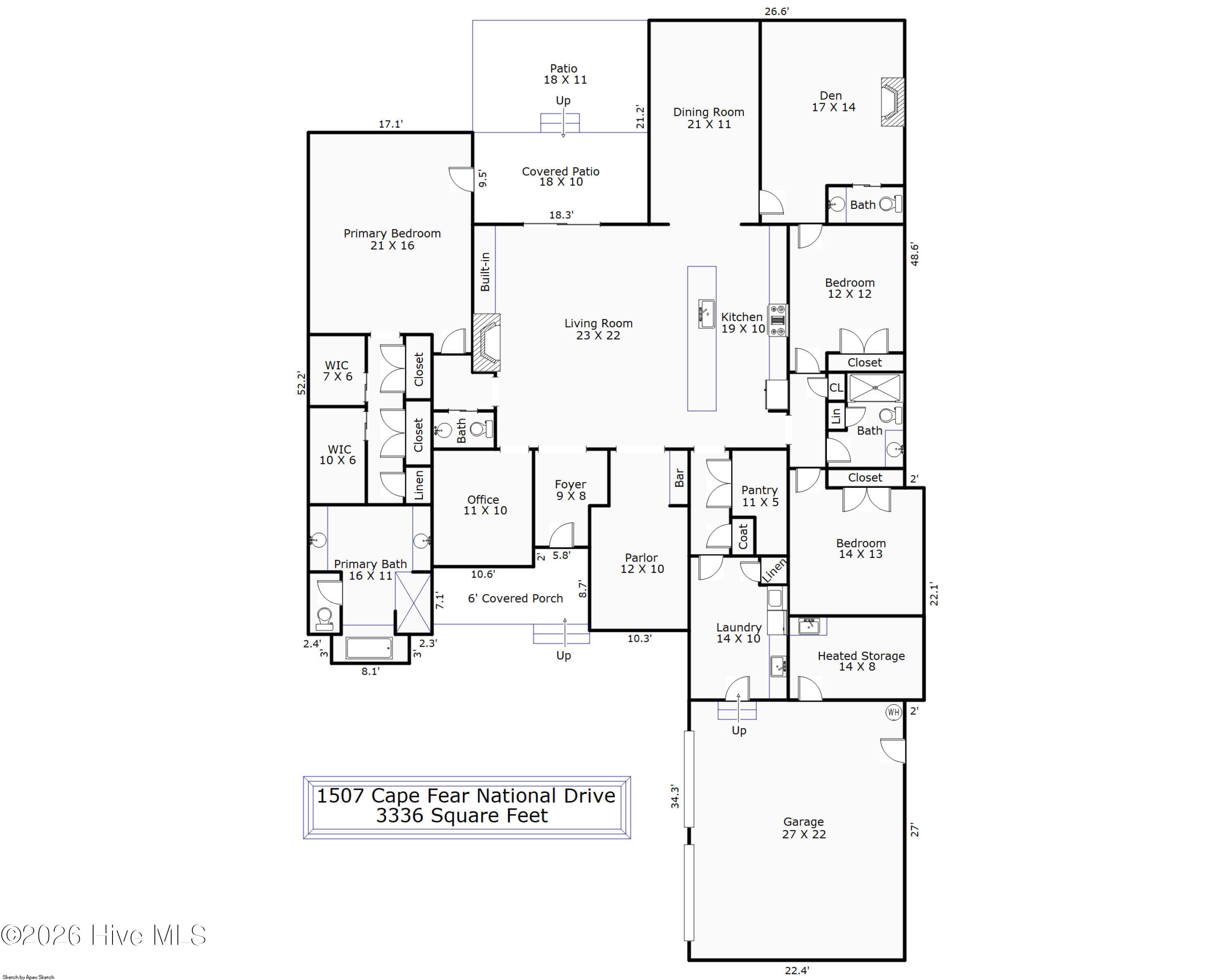 Single Family Residence at 1507 Cape Fear National Drive, Leland, NC 28451, photo 66 of 66