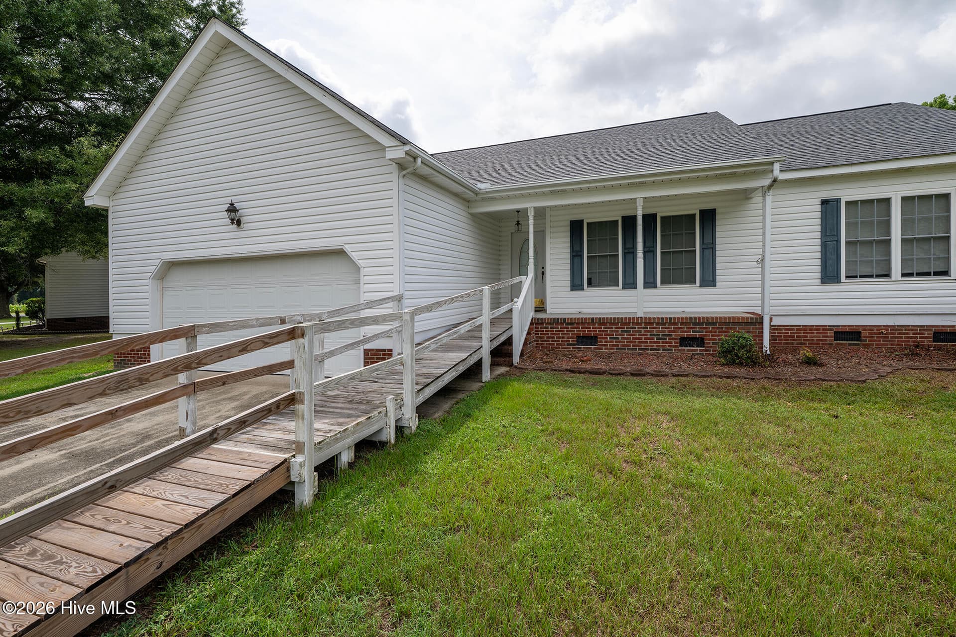 Ramp to Front Door - 104 Trawick Drive, La Grange, NC 28551