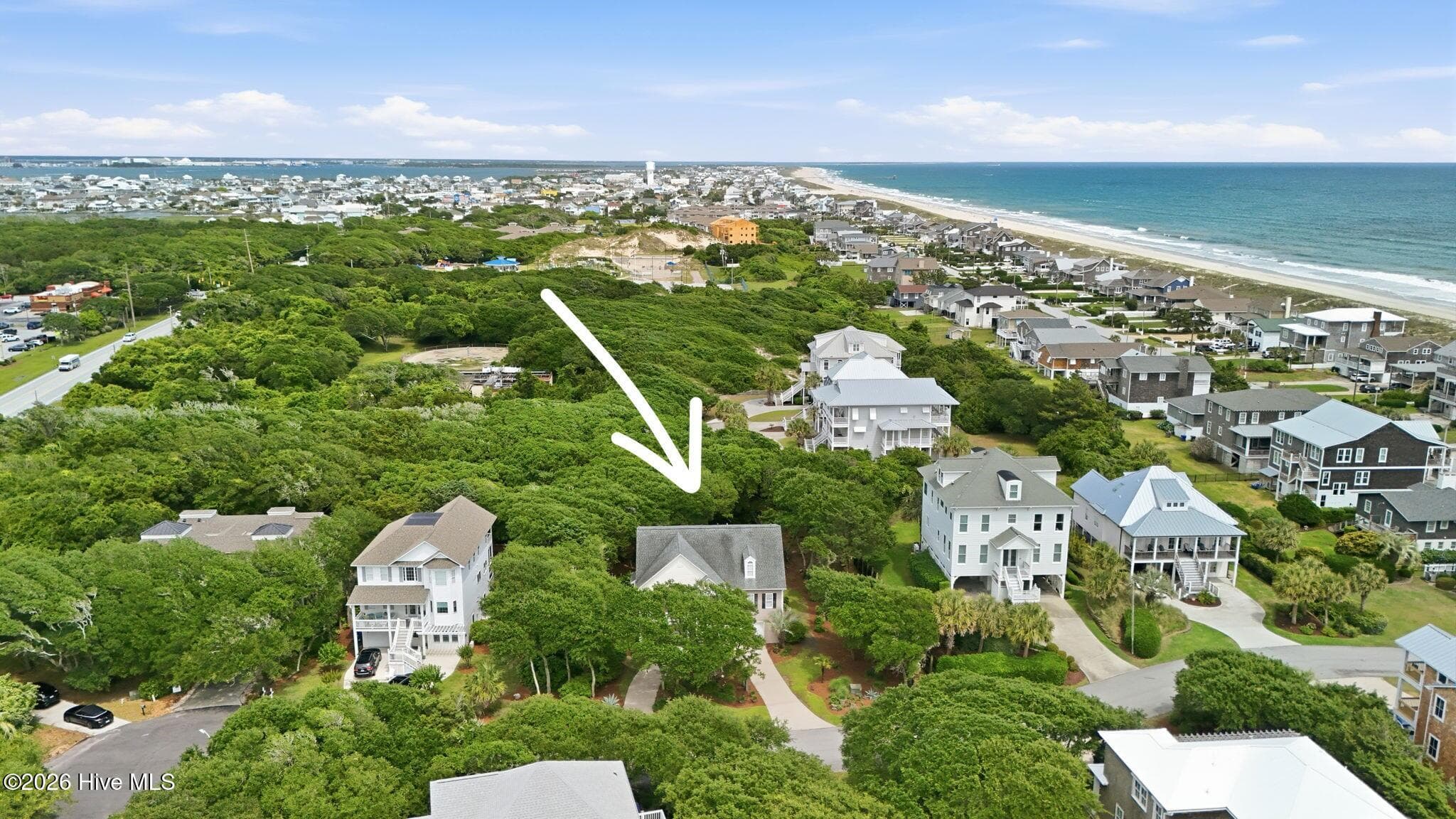 Talford Drive looking east - 104 Talford Drive, Atlantic Beach, NC 28512