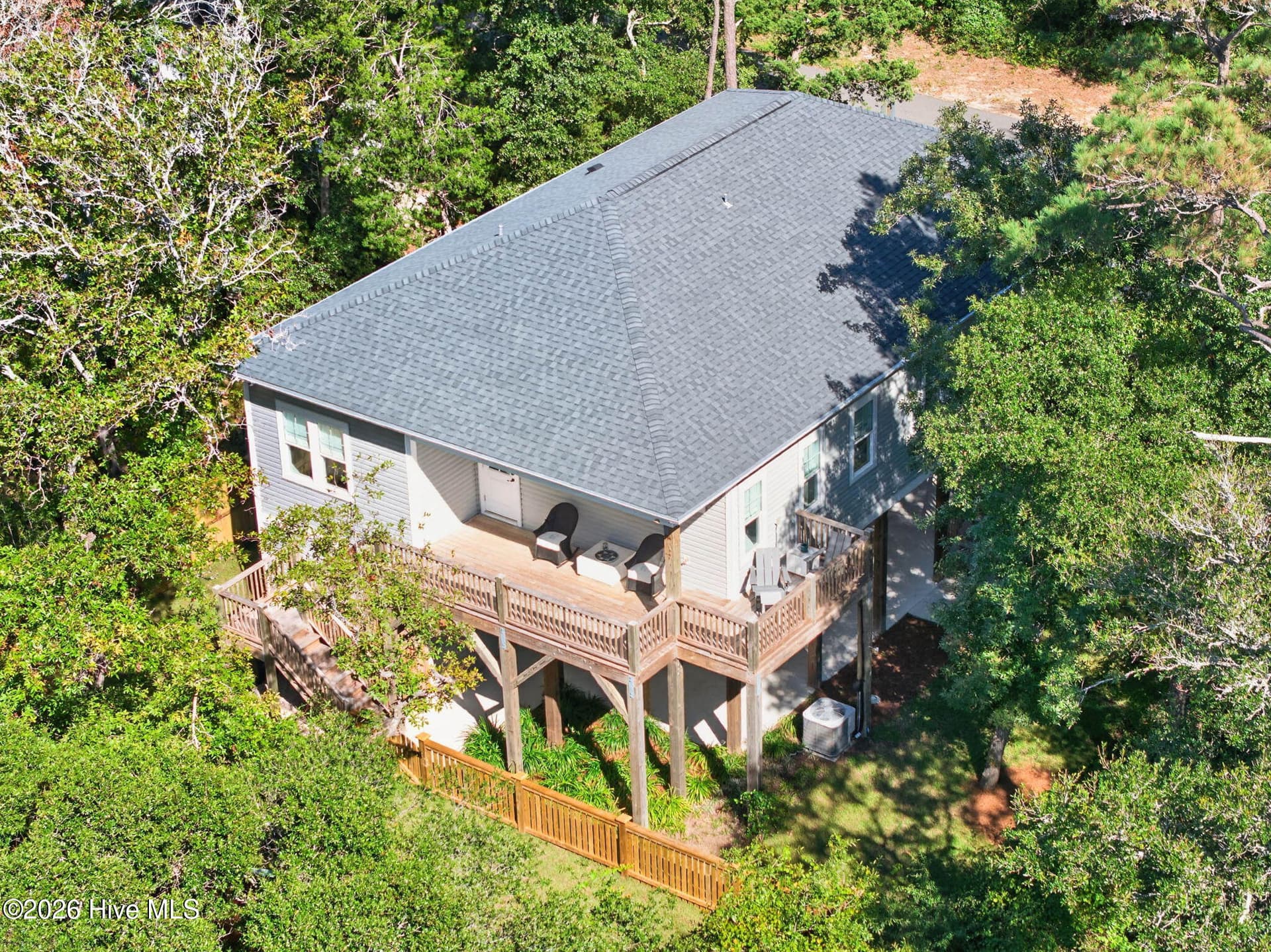 Private and fenced back yard - 101 SE 14th Street, Oak Island, NC 28465