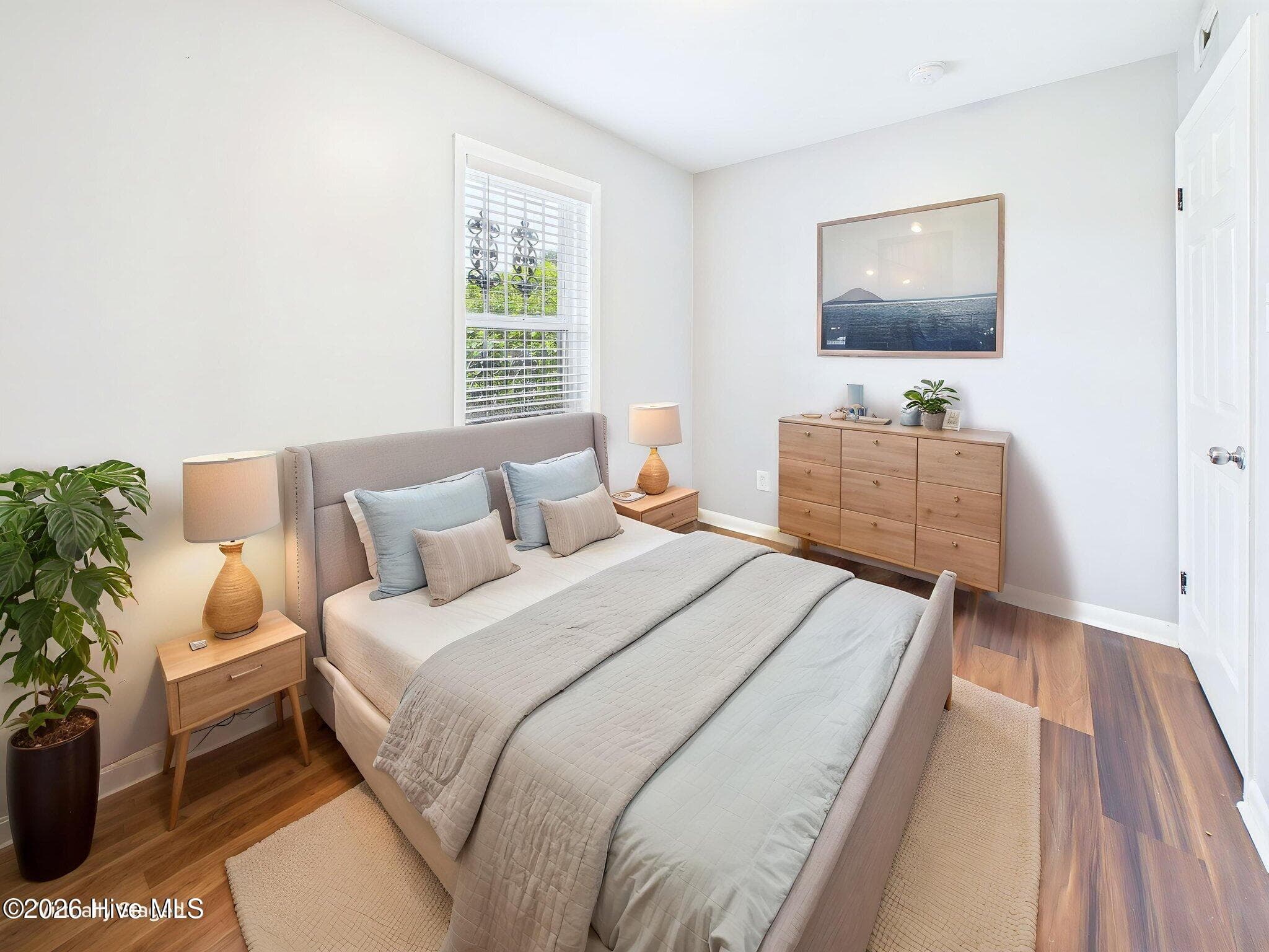 Virtually Staged Bedroom - 1201 Kornegay Avenue, Wilmington, NC 28405