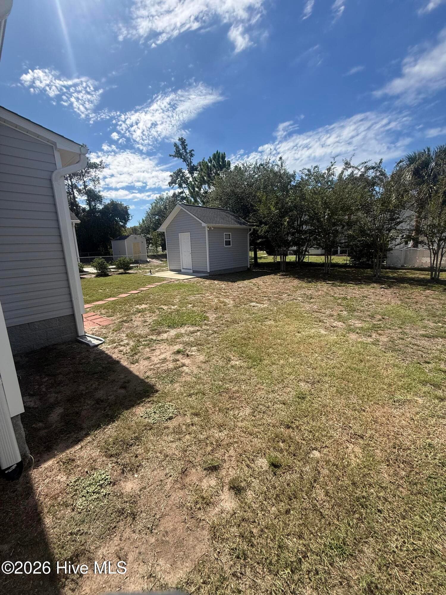 Fenced, Treed Yard (NE Corner) - 115 NW 17th Street, Oak Island, NC 28465