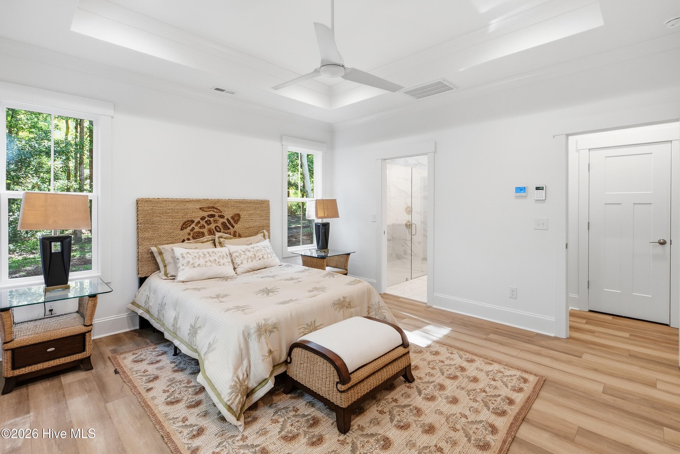 Master BR and trey ceilings - 3392 Eagle Crest Drive SW, Supply, NC 28462