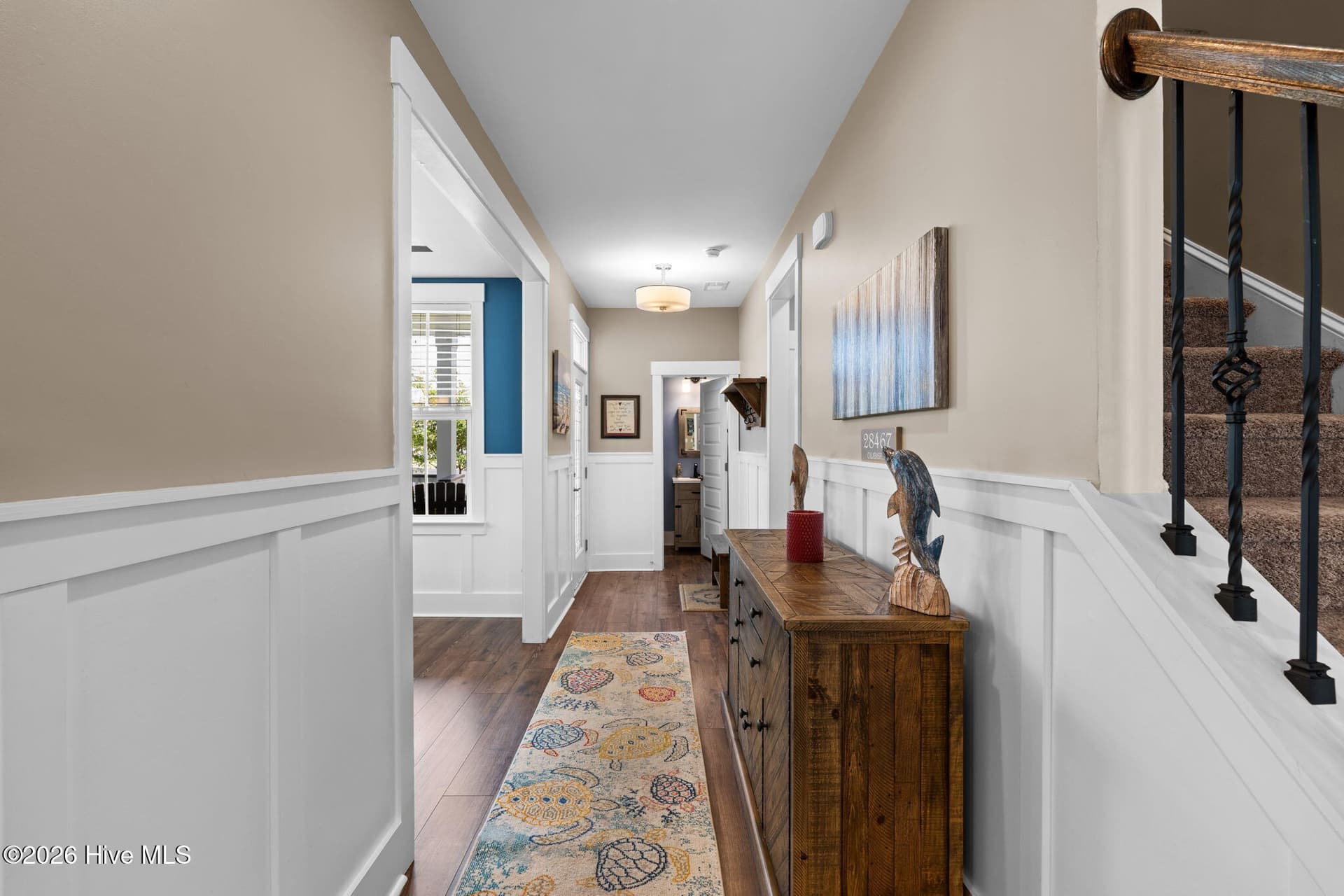 1/2 bath at end of hall - 9099 Village Lake Drive SW, Calabash, NC 28467