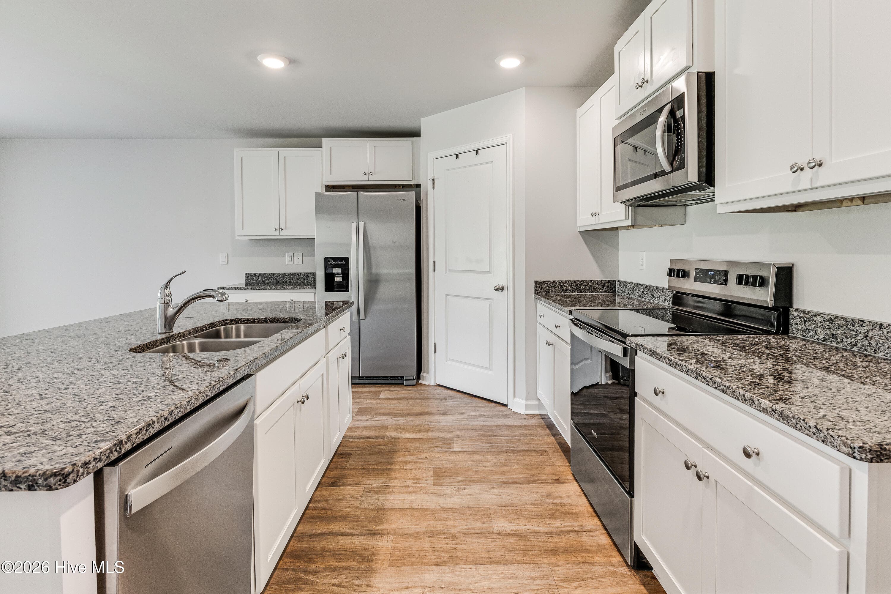 Kitchen - refrigerator included - 1774 Culdees Lane SE, Bolivia, NC 28422