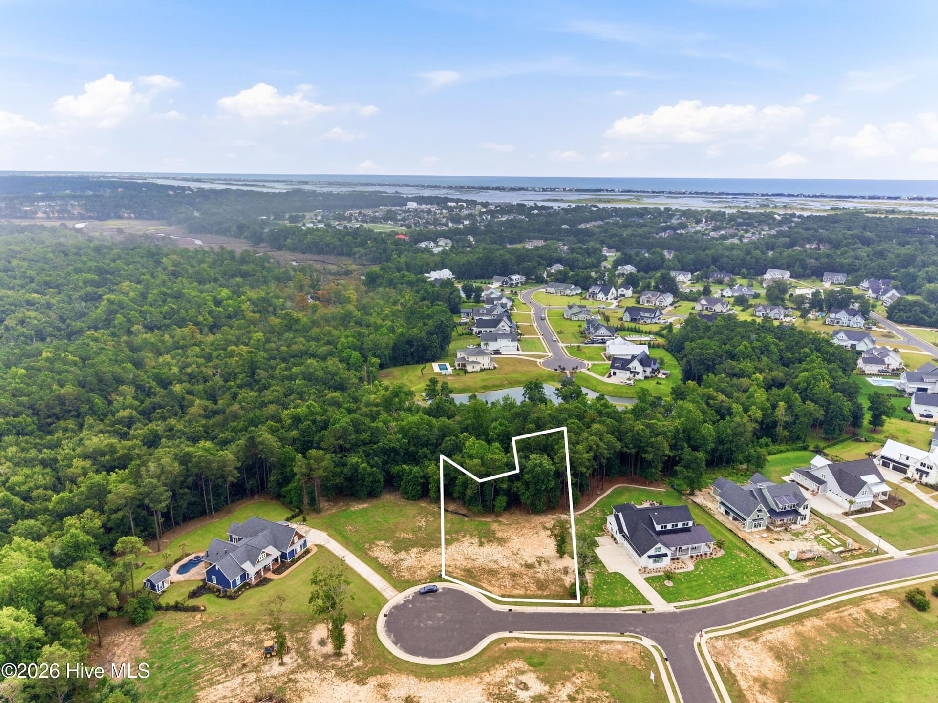 This homesite is ready for you! - 26 26 W Scarborough Court, Hampstead, NC 28443