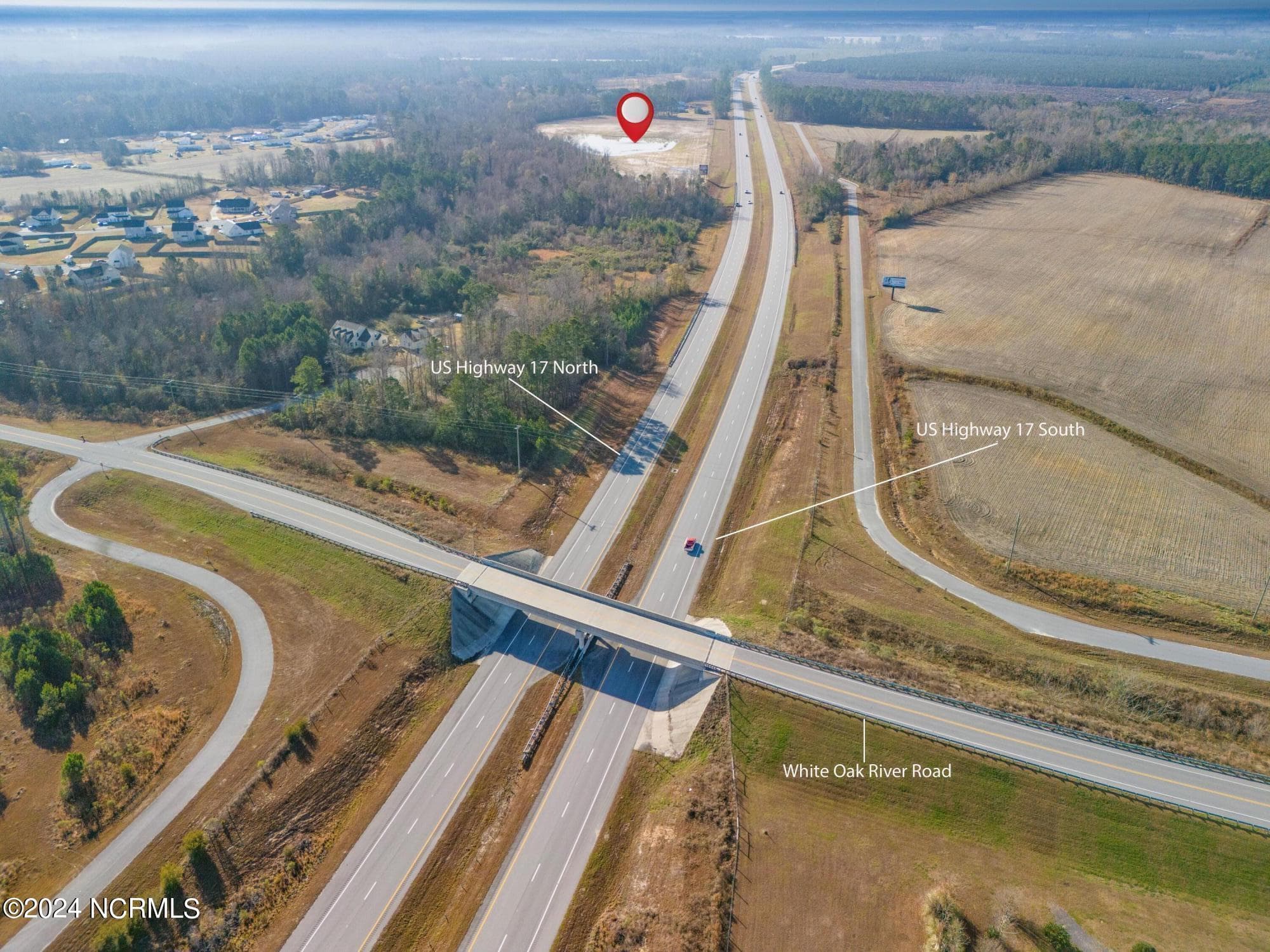 Undeveloped at 24 Acres White Oak River Road, Maysville, NC 28555, photo 5 of 17