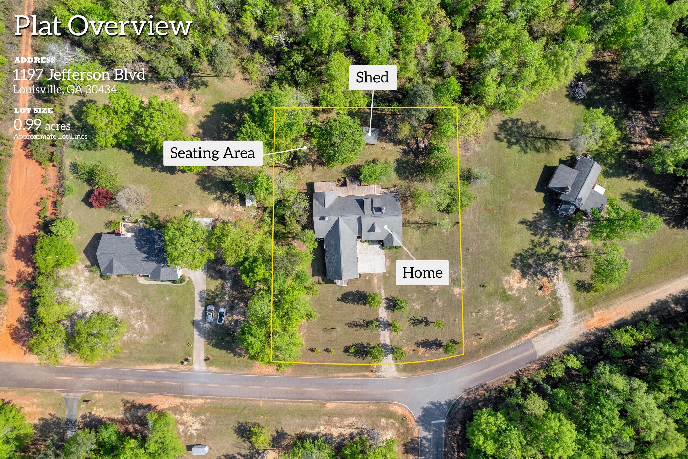 Single Family Residence at 1197 Jefferson Boulevard, Louisville, GA 30434, photo 58 of 60