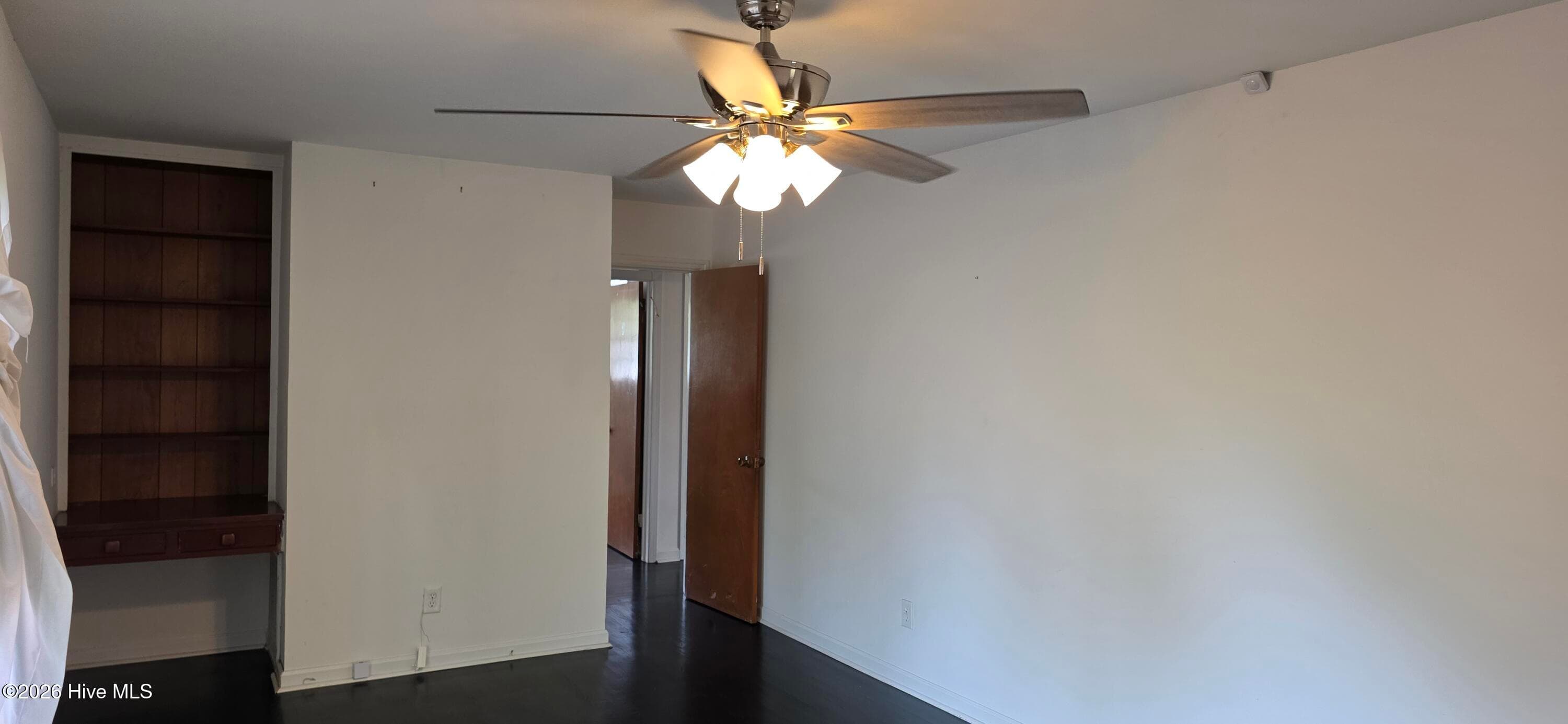 Den/Family room with Bookcase - 2423 Eagle Drive, Augusta, GA 30906