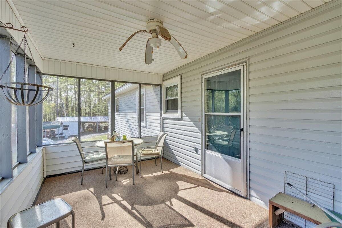 back porch - 7025 Rance Perry Road, Appling, GA 30802