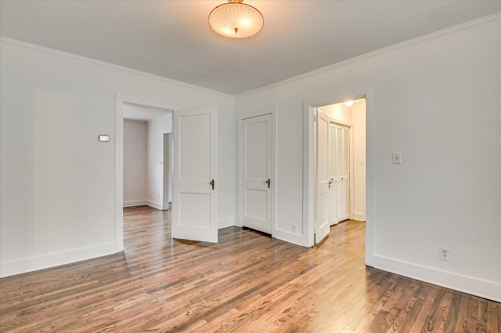 Bedroom #2 with view of shared bathroom - 2440 Earl Street, Augusta, GA 30904