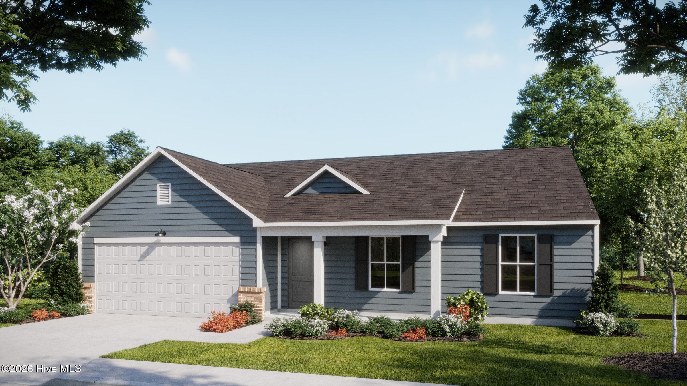 Traditional Elevation - 1033 Brooke Ridge Lane 9, Boiling Spring Lakes, NC 28461