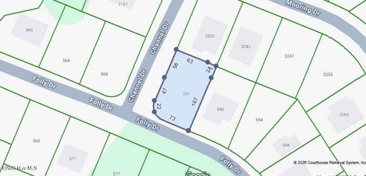 Residential Lot at 586 Folly Drive SE, Bolivia, NC 28422, photo 11 of 11