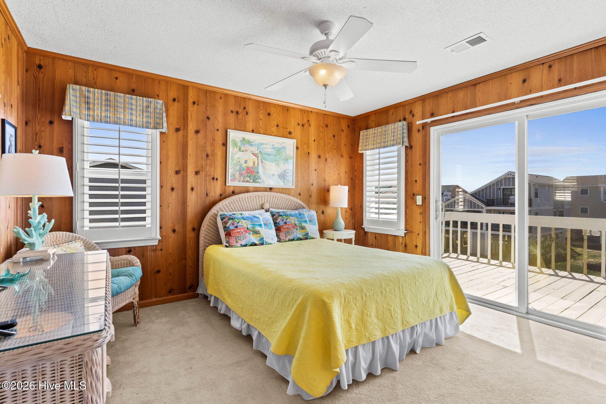 Bedroom #3 Second Level Street Side - 1511 Canal Drive, Sunset Beach, NC 28468, Sunset Beach