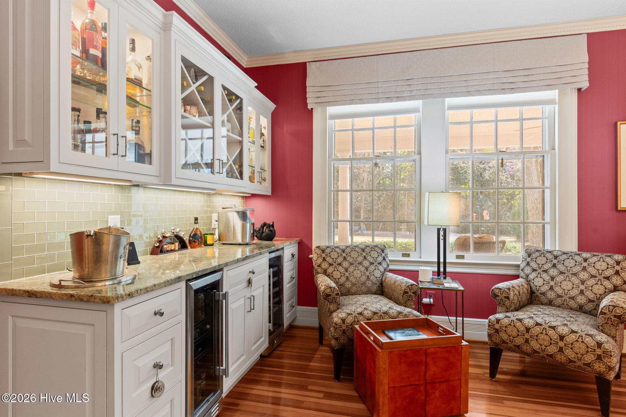 Living Room with Bar - 55 Linden Road, Pinehurst, NC 28374
