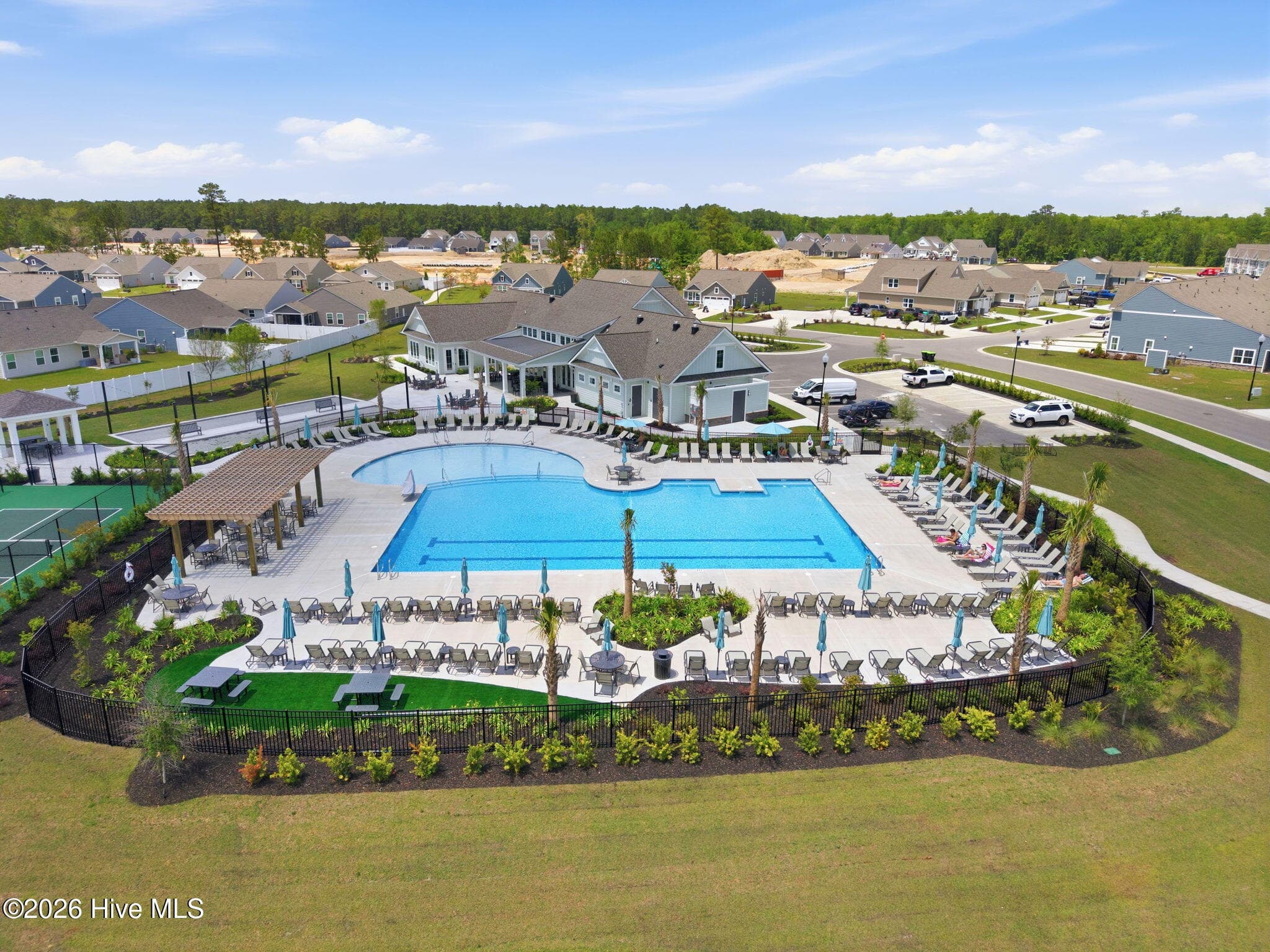 Community Pool - 3165 Edgehill Drive, Leland, NC 28451