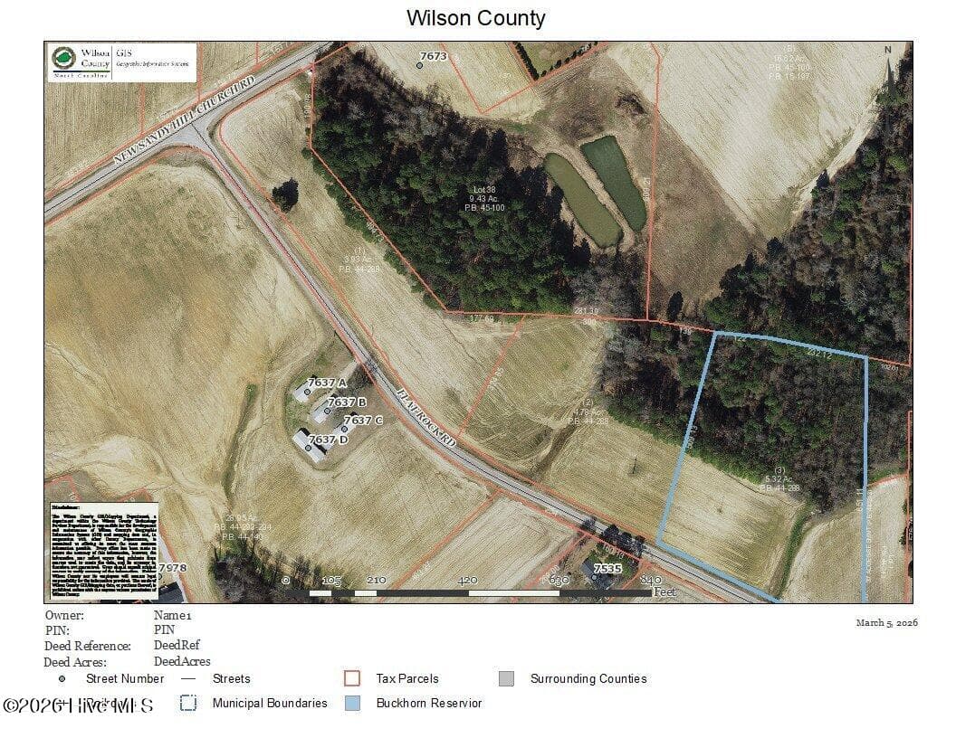 Tract Flat Rock Road, Sims, NC 27880