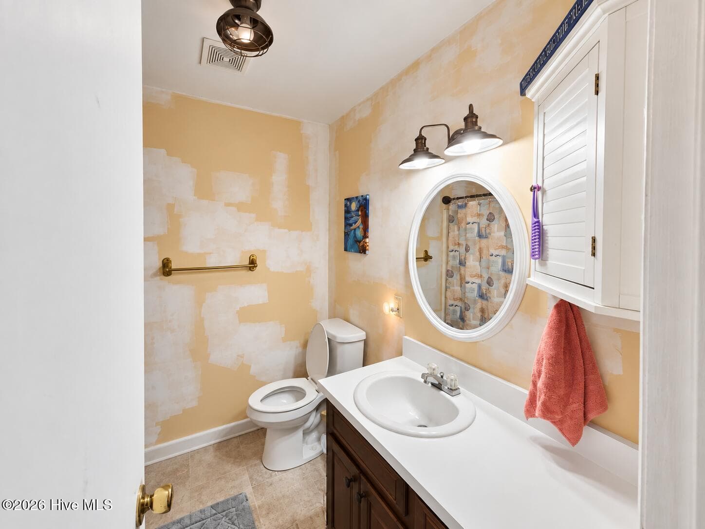 Bathroom prepped for your new color! - 1 Mulberry Lane A, New Bern, NC 28562