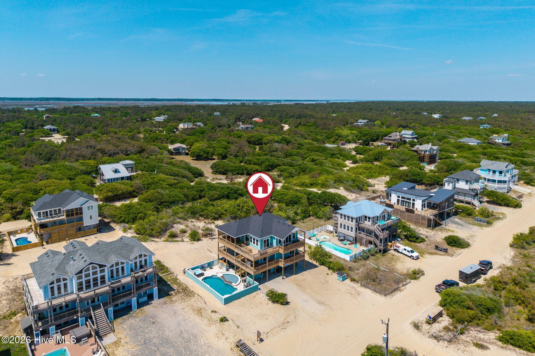 Single Family Residence at 2230 Sandfiddler Road, Corolla, NC 27927, photo 67 of 70
