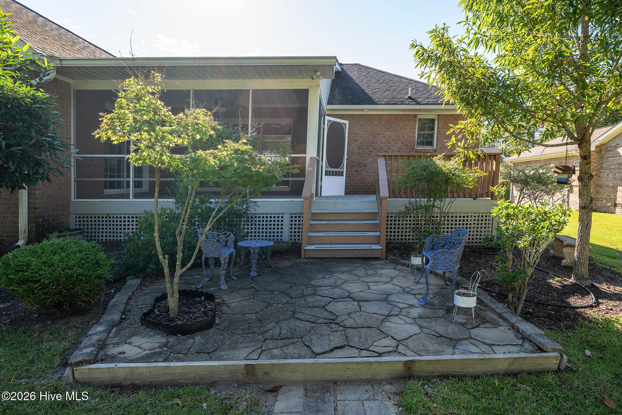 Back Patio - 5505 Blackbeard Lane, New Bern, NC 28560