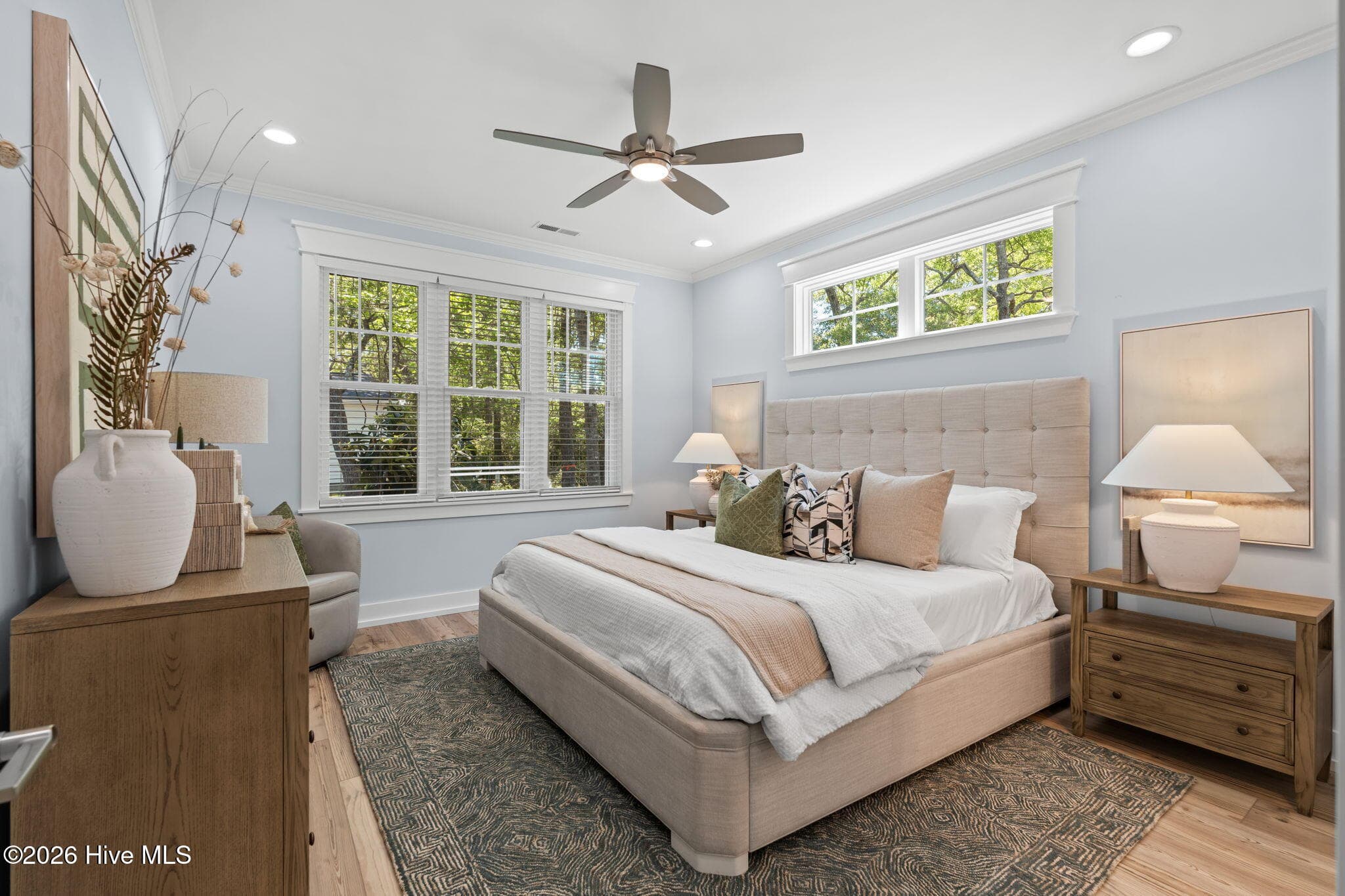 Photos of a staged model of the exact same plan - 312 NE 58th Street, Oak Island, NC 28465