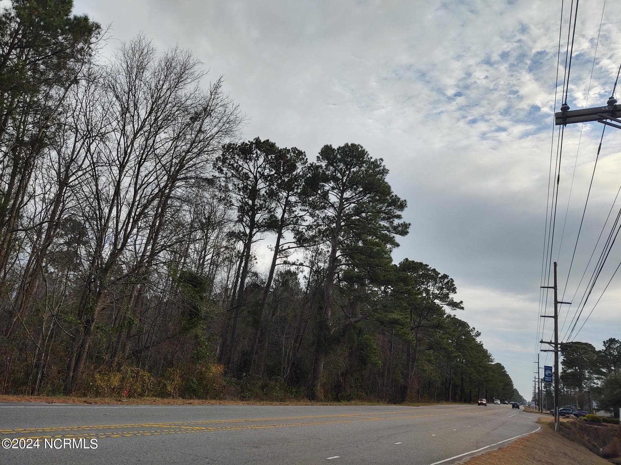 View down Hwy 50 towards Surf City. - 8 8 Hwy. 50, Holly Ridge, NC 28445