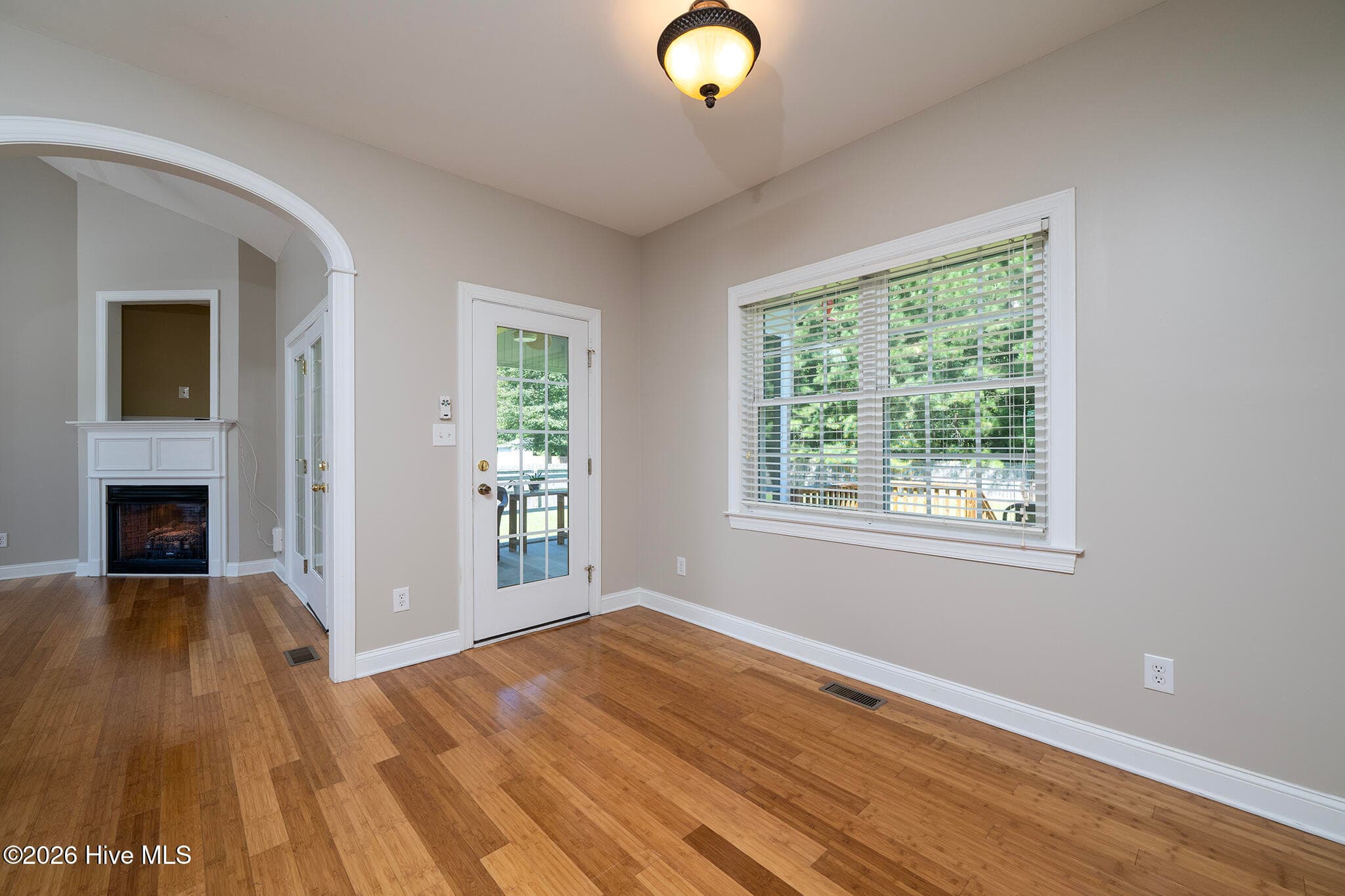 Breakfast Nook with Back Porch Accesses - 168 Laura Drive, New Bern, NC 28562