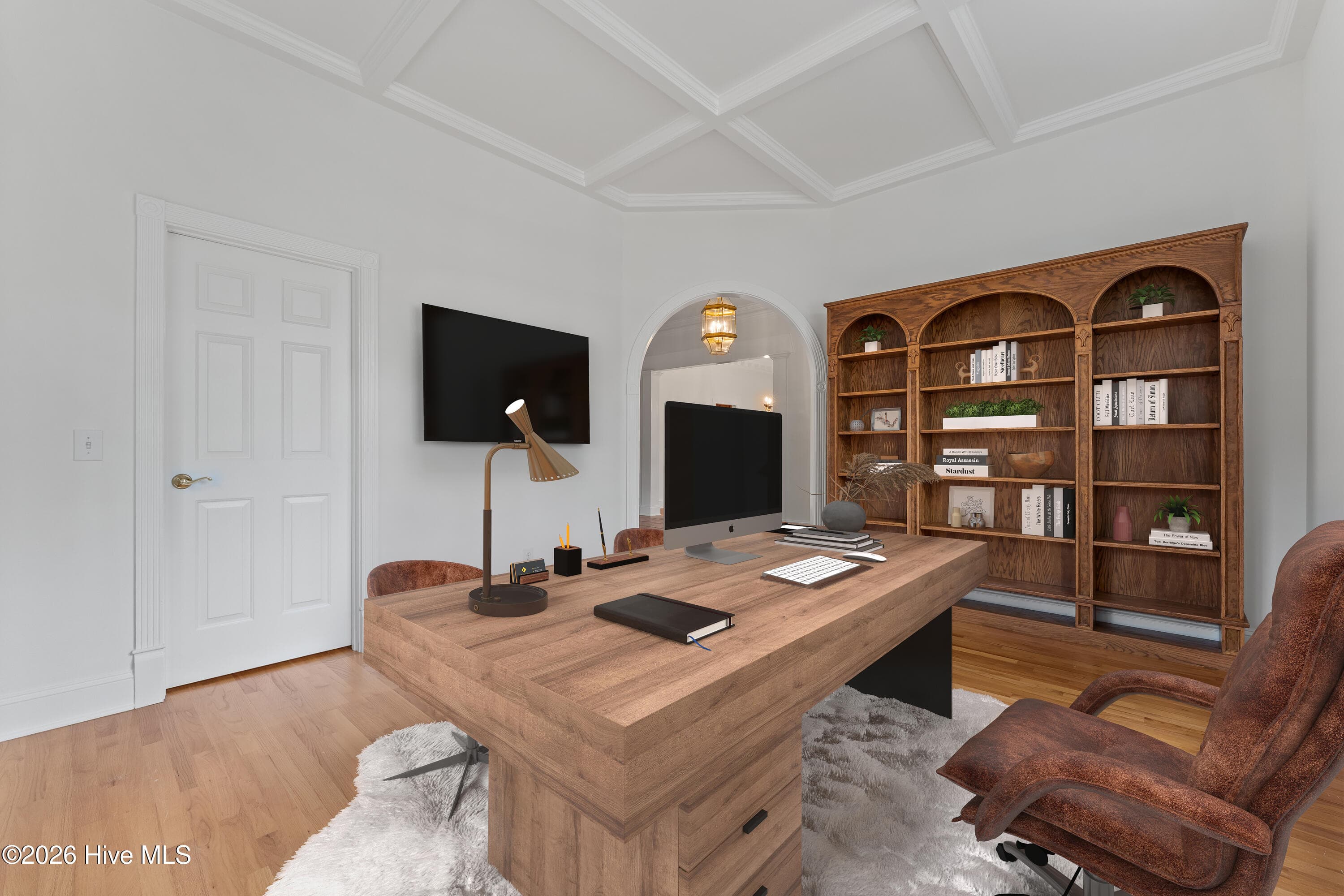 Virtual display of office/den from an opposite corner. - 22 Lochmere Drive, Pinehurst, NC 28374