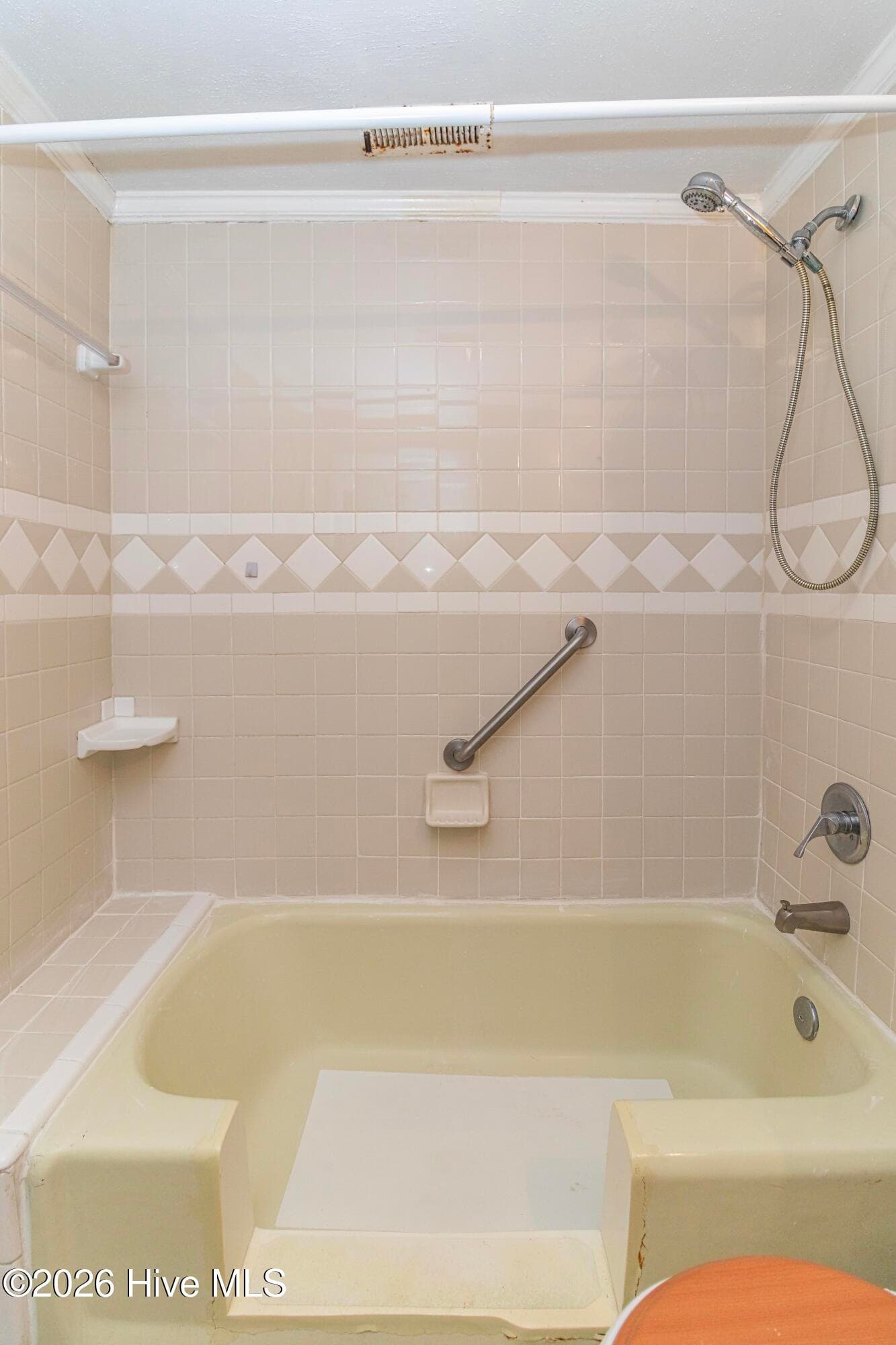 Bath one - Modified step in shower - 1601 Washington Street E, Wilson, NC 27893