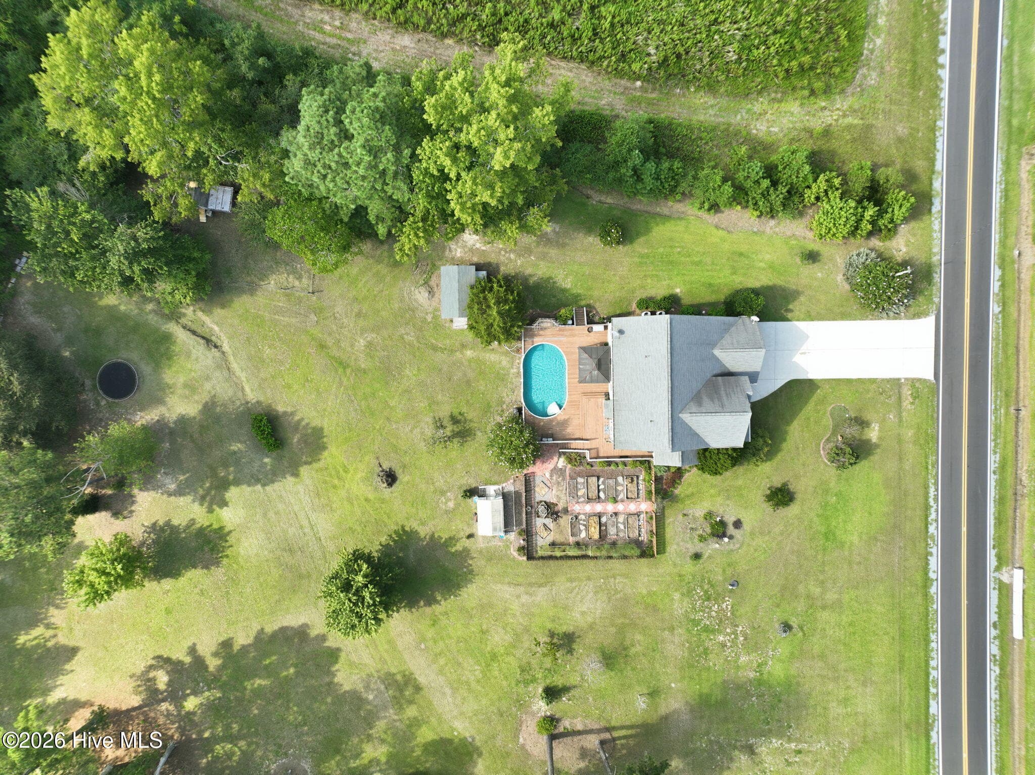 Aerial View - 1284 L Cooper Road, Cameron, NC 28326