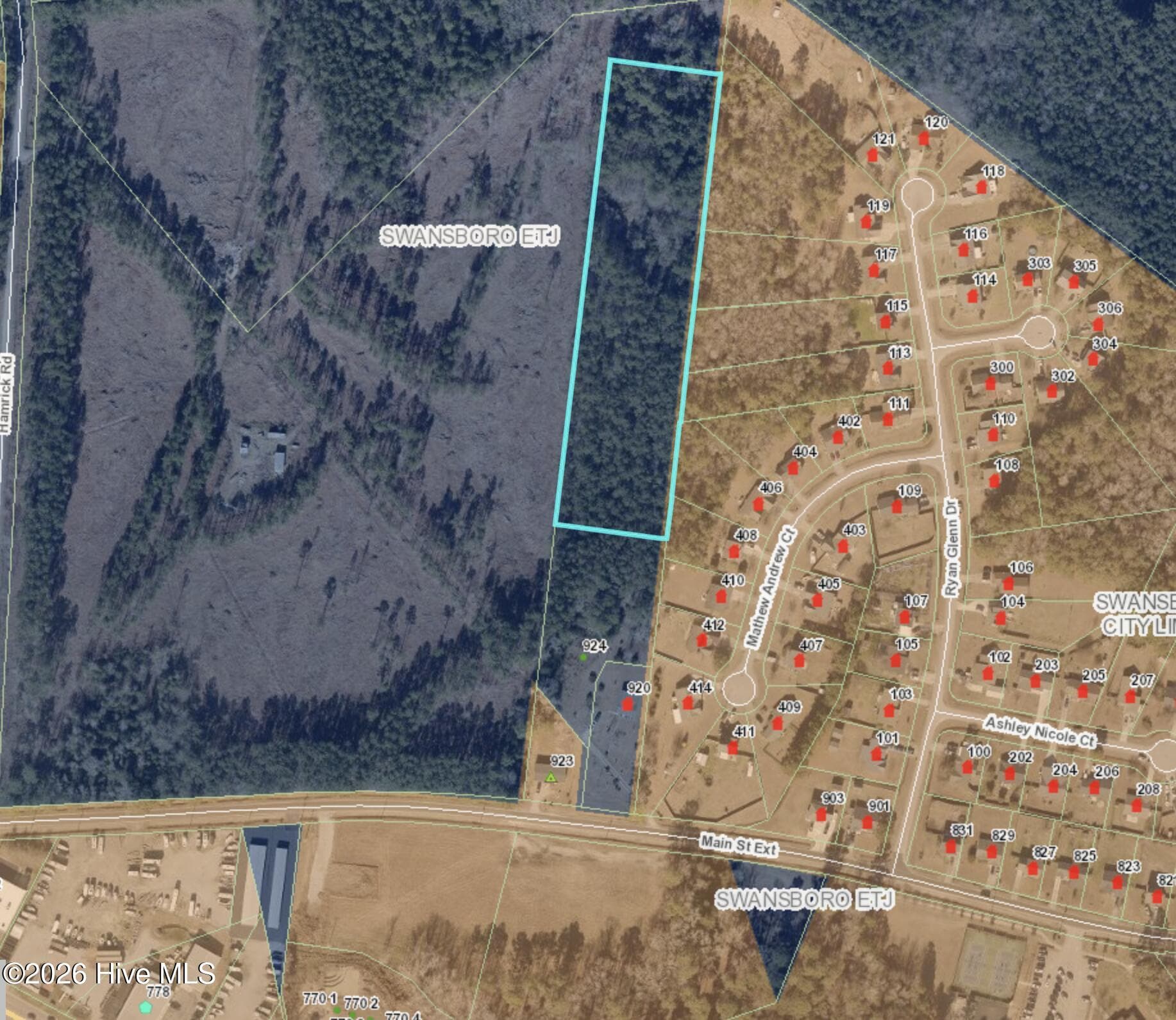 Wooded at 0 Main St Ext, Swansboro, NC 28584, photo 3 of 4