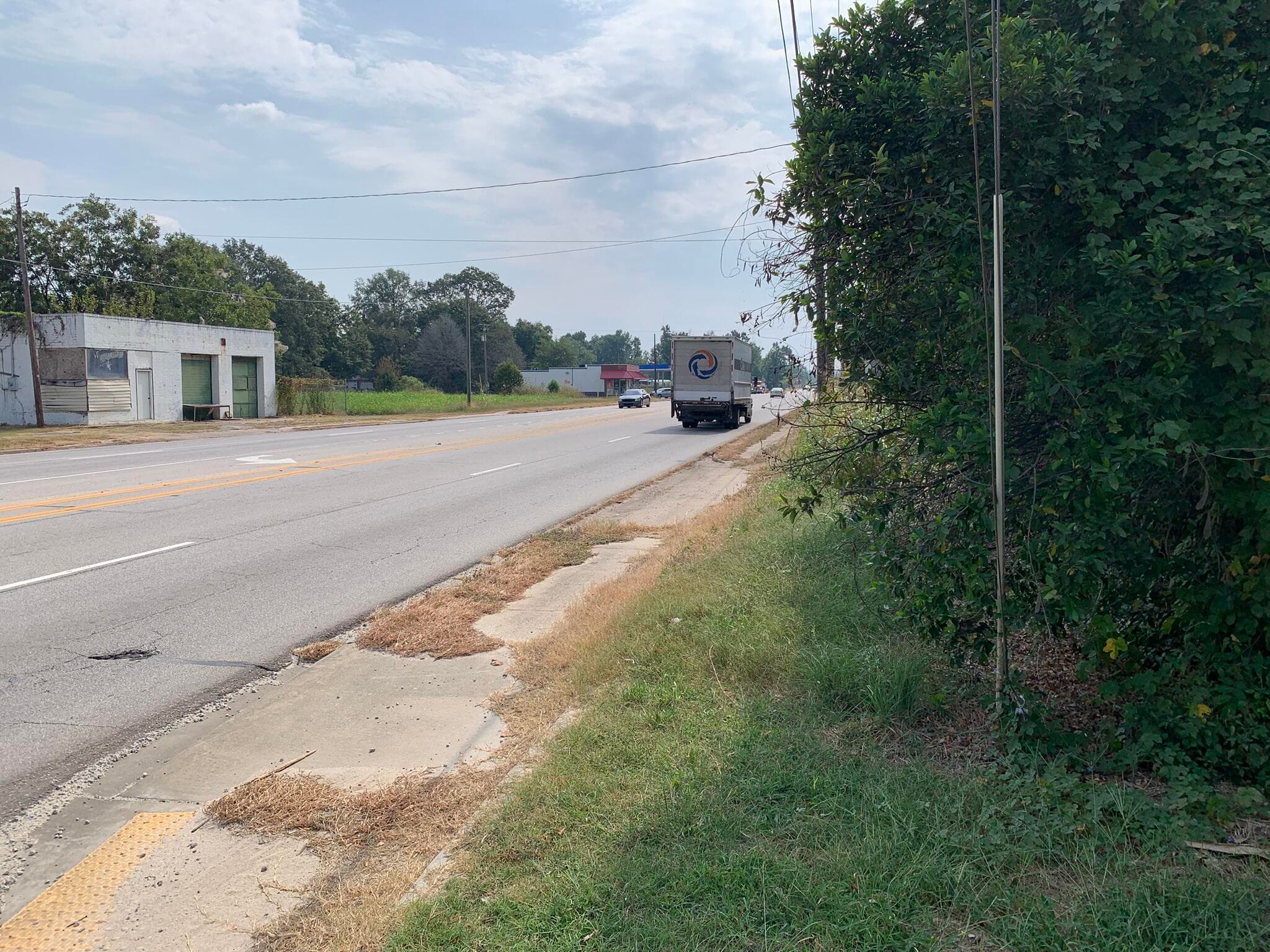 Street view east past garage - 1151 Sand Bar Ferry Road, Beech Island, SC 29842