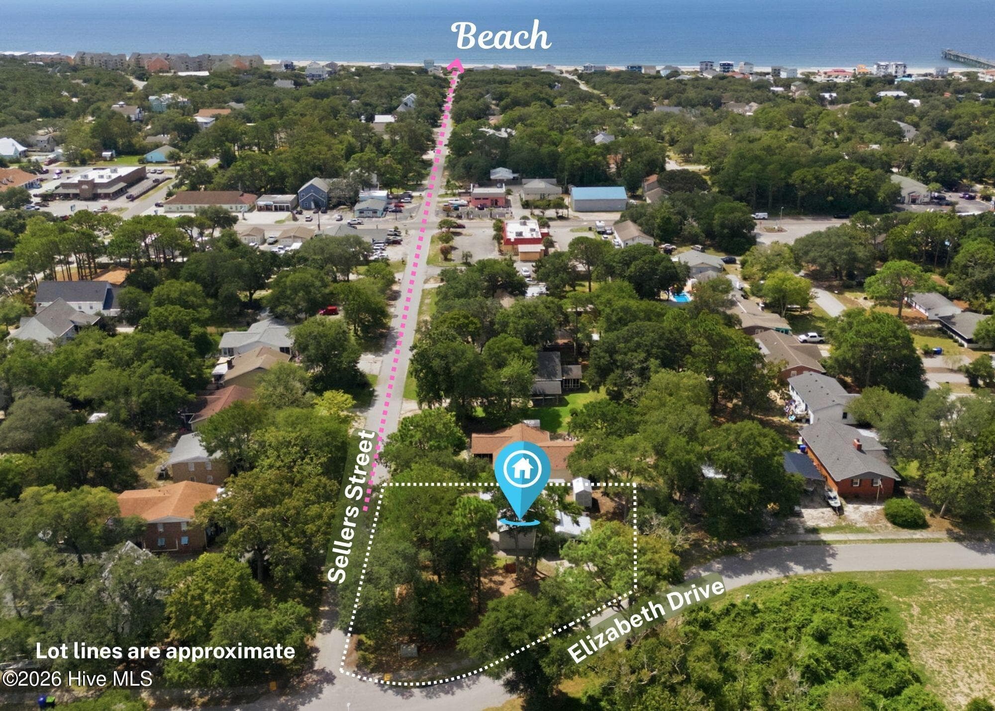 Single Family Residence at 417 Sellers Street, Oak Island, NC 28465, photo 2 of 56