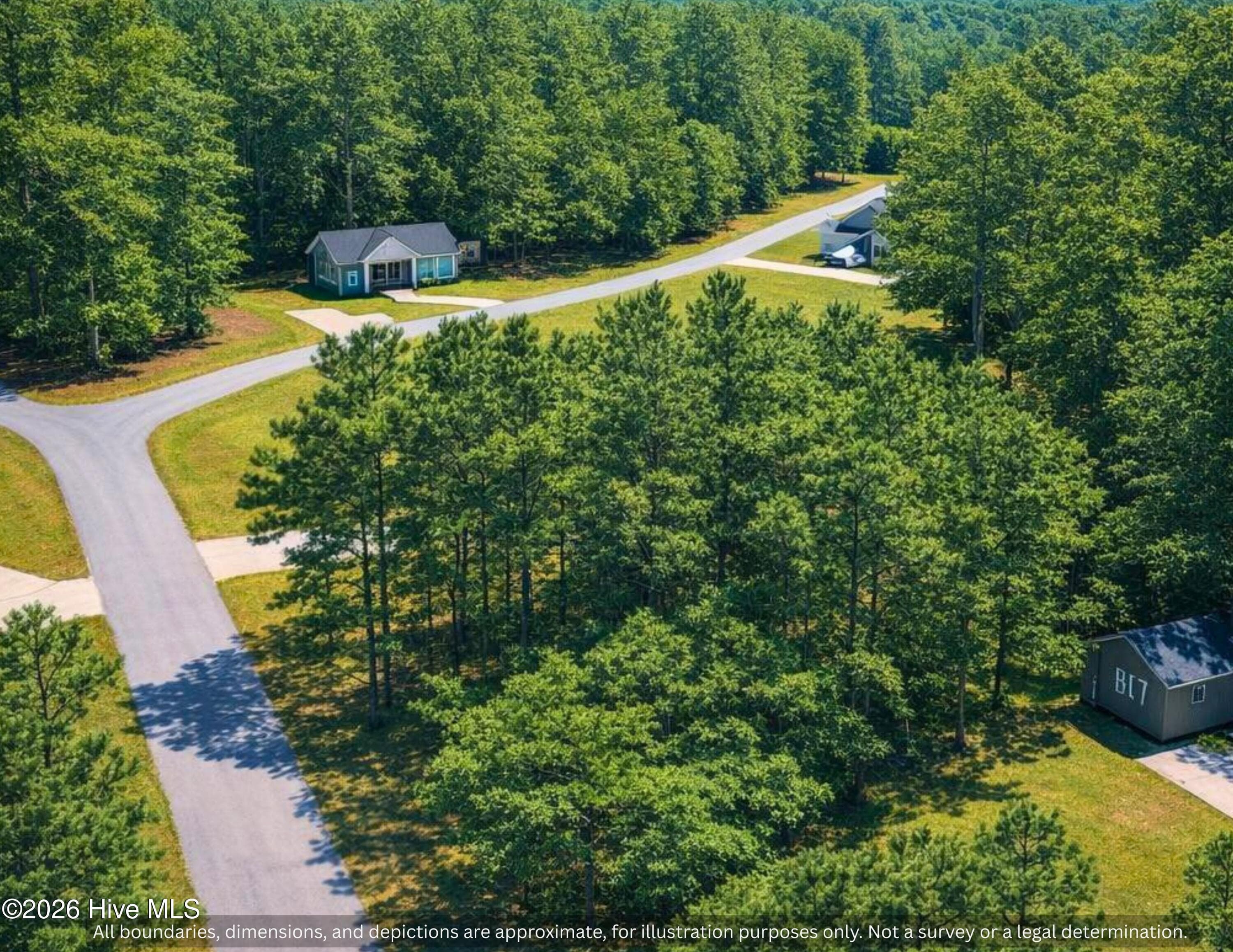 level wooded lot Minnesott Beach NC - 0000-0000 LOT 83 Mill Creek Drive, Minnesott Beach, NC 28510