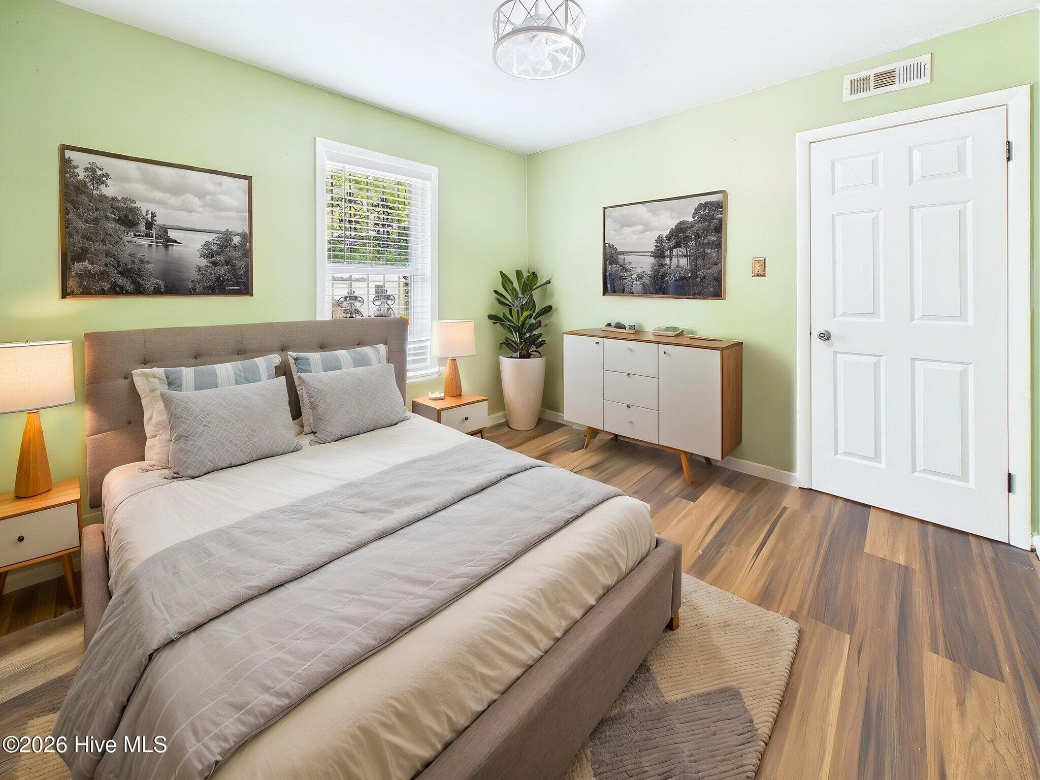 Virtually Staged Bedroom - 1201 Kornegay Avenue, Wilmington, NC 28405