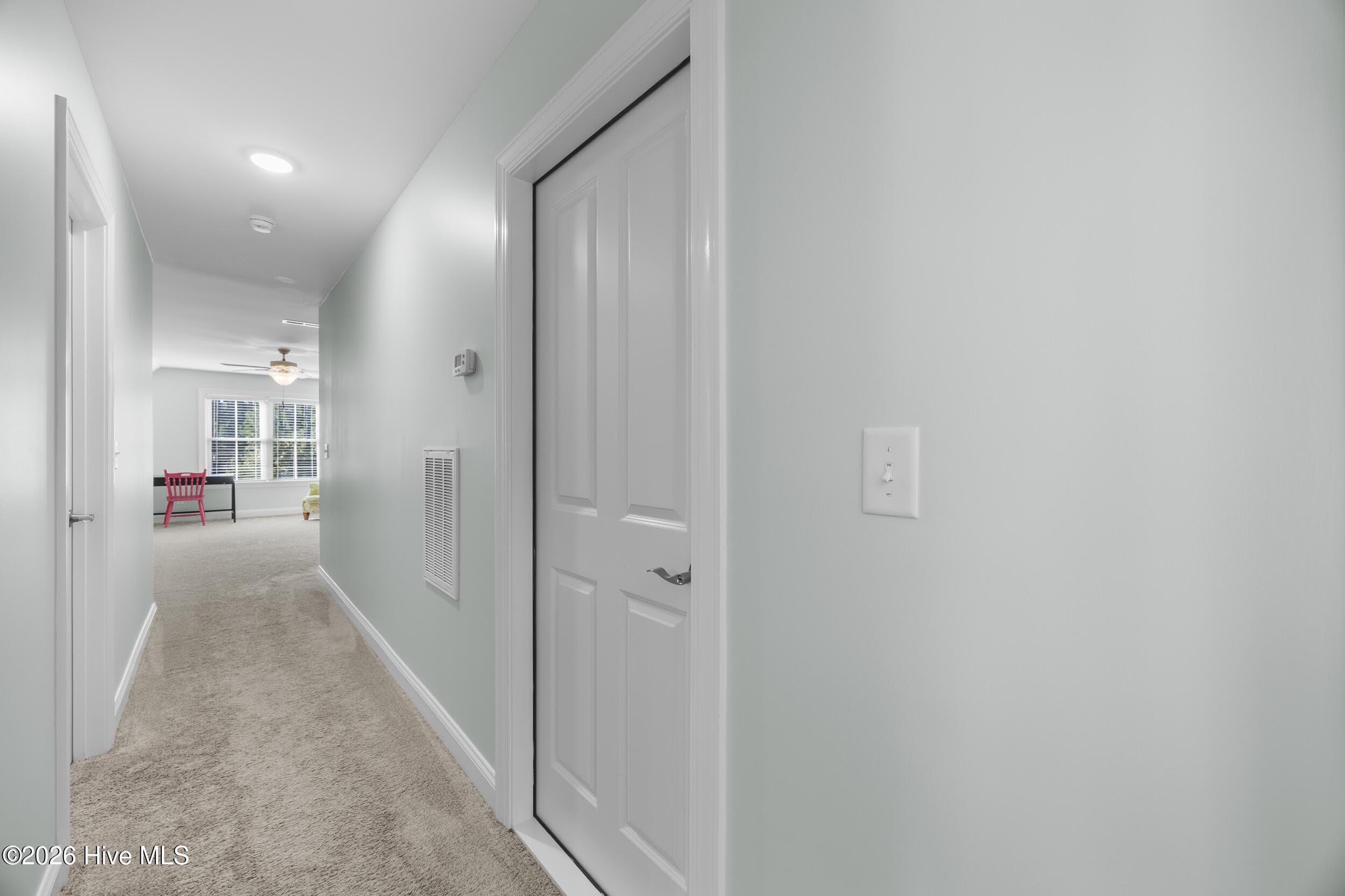 Hallway in bonus room - 323 Crown Pointe Drive, Hampstead, NC 28443