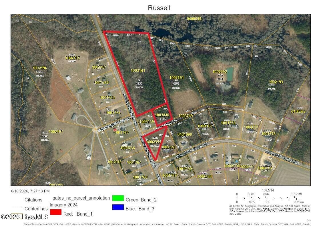 0 Old Mill Lane, Gates, NC 27937