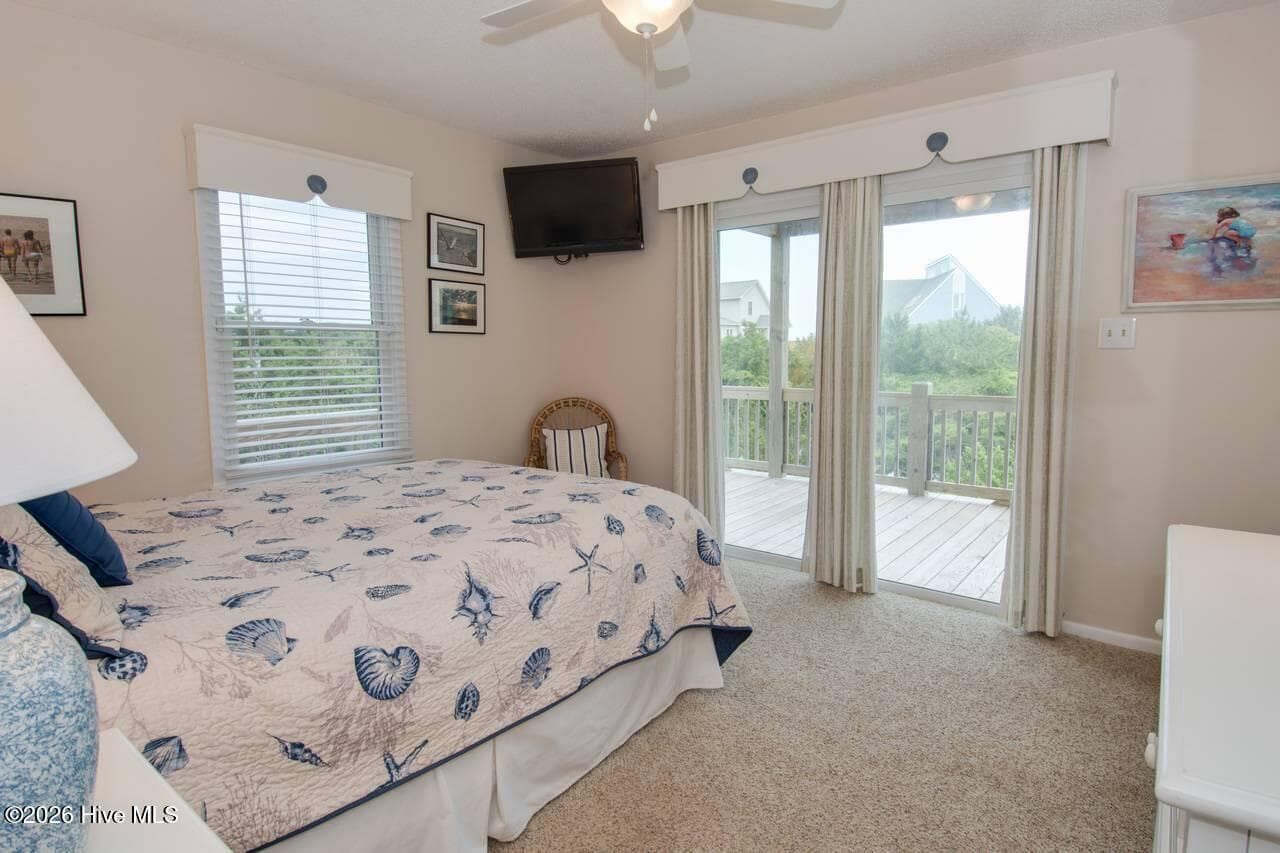 1st Bedroom - 6820 Ocean Drive, Emerald Isle, NC 28594