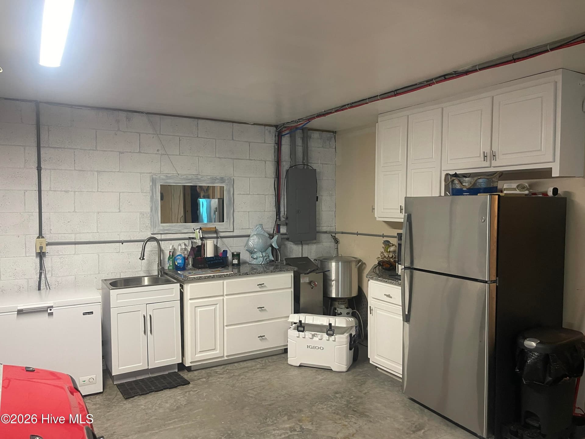 KITCHEN AREA BOTTOM LEVEL - 516 Twisted Oak Lane, Sunset Beach, NC 28468