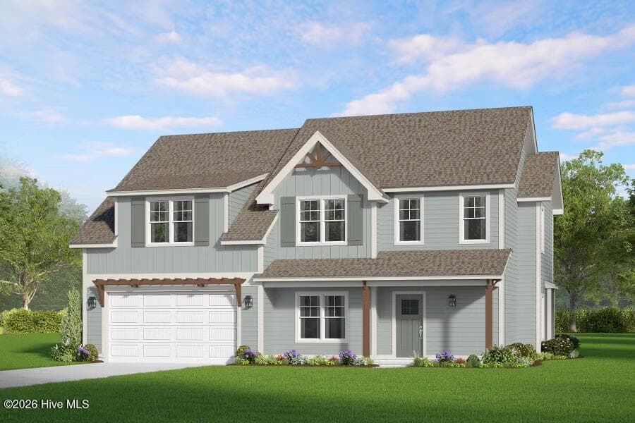 Exterior Rendering - 510 Amersham Road, Carthage, NC 28327