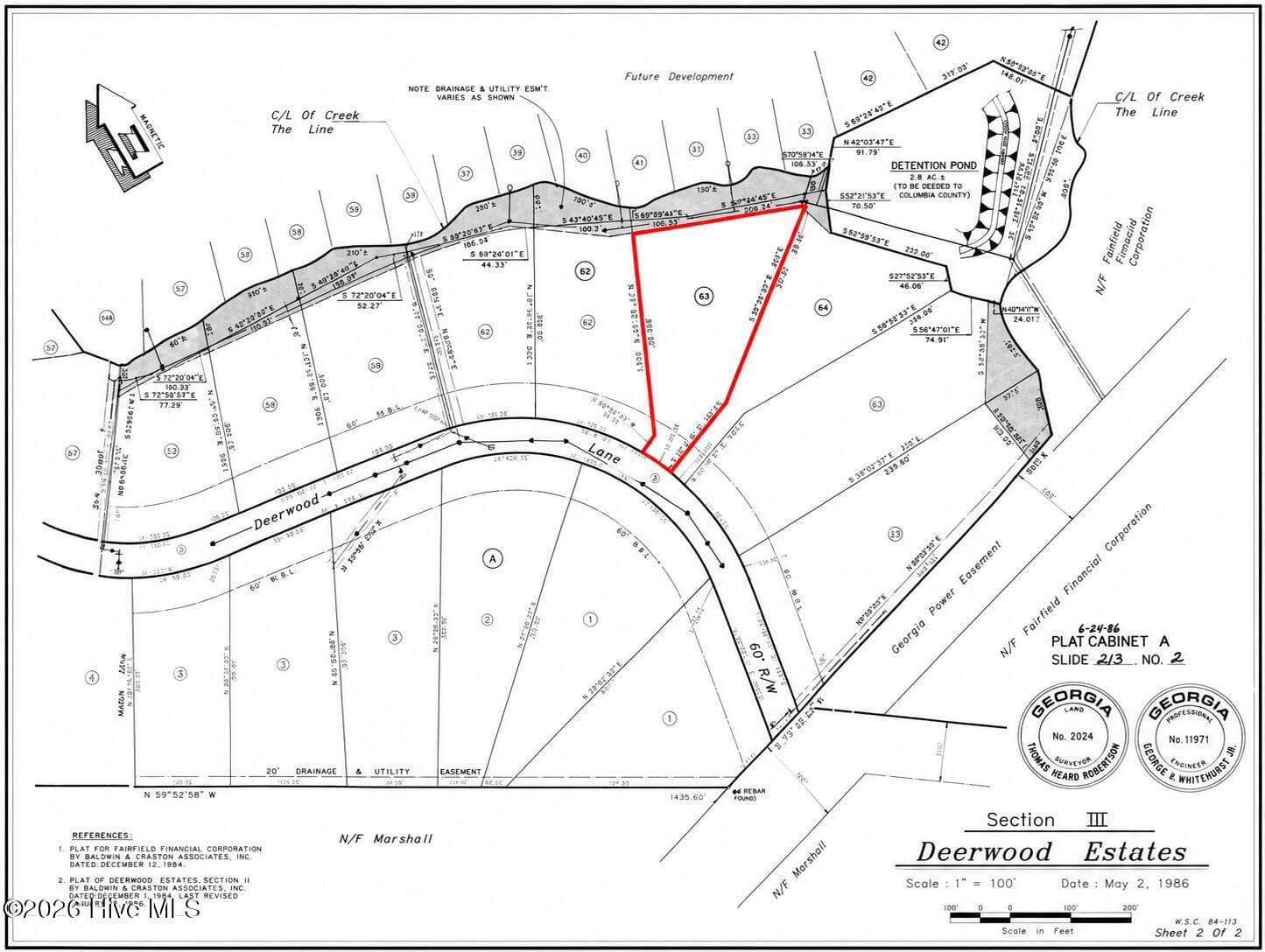 Plat - 4257 Deerwood Lane, Evans, GA 30809