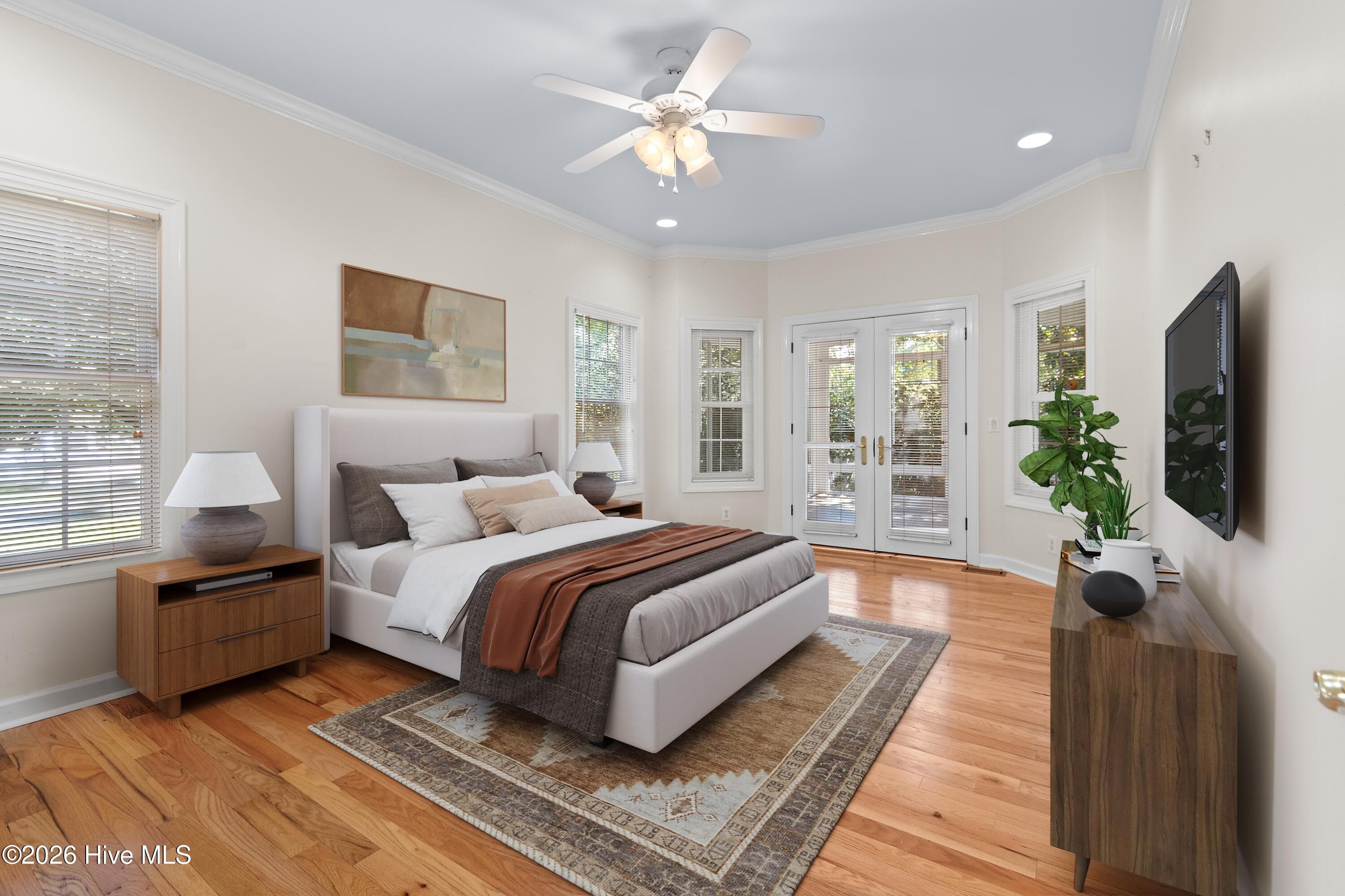 Image has been virtually staged to illustrate potential. Furniture and decor are for visualization only. - 4354 Marsh Elder Court, Southport, NC 28461