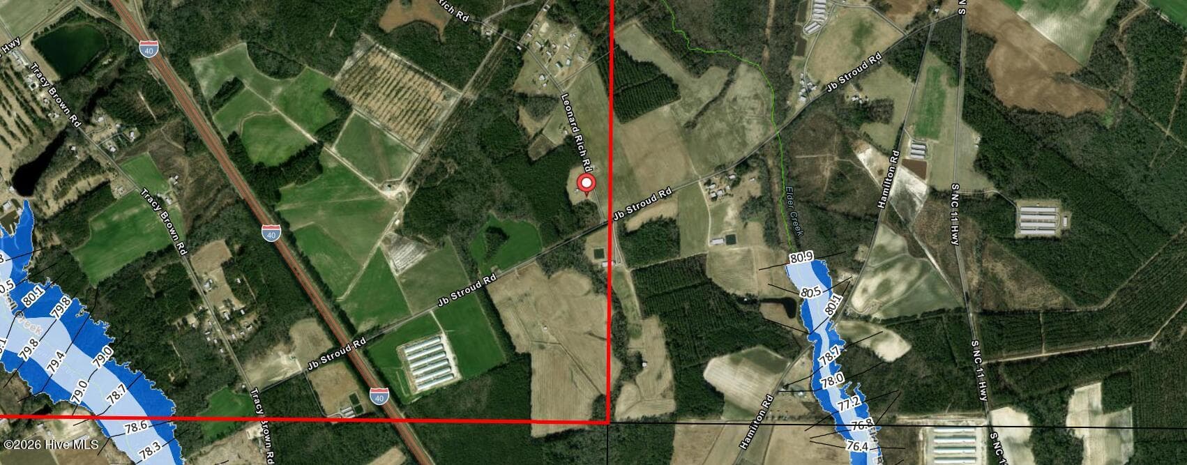 1923 Leonard Rich Road, Magnolia, NC 28453
