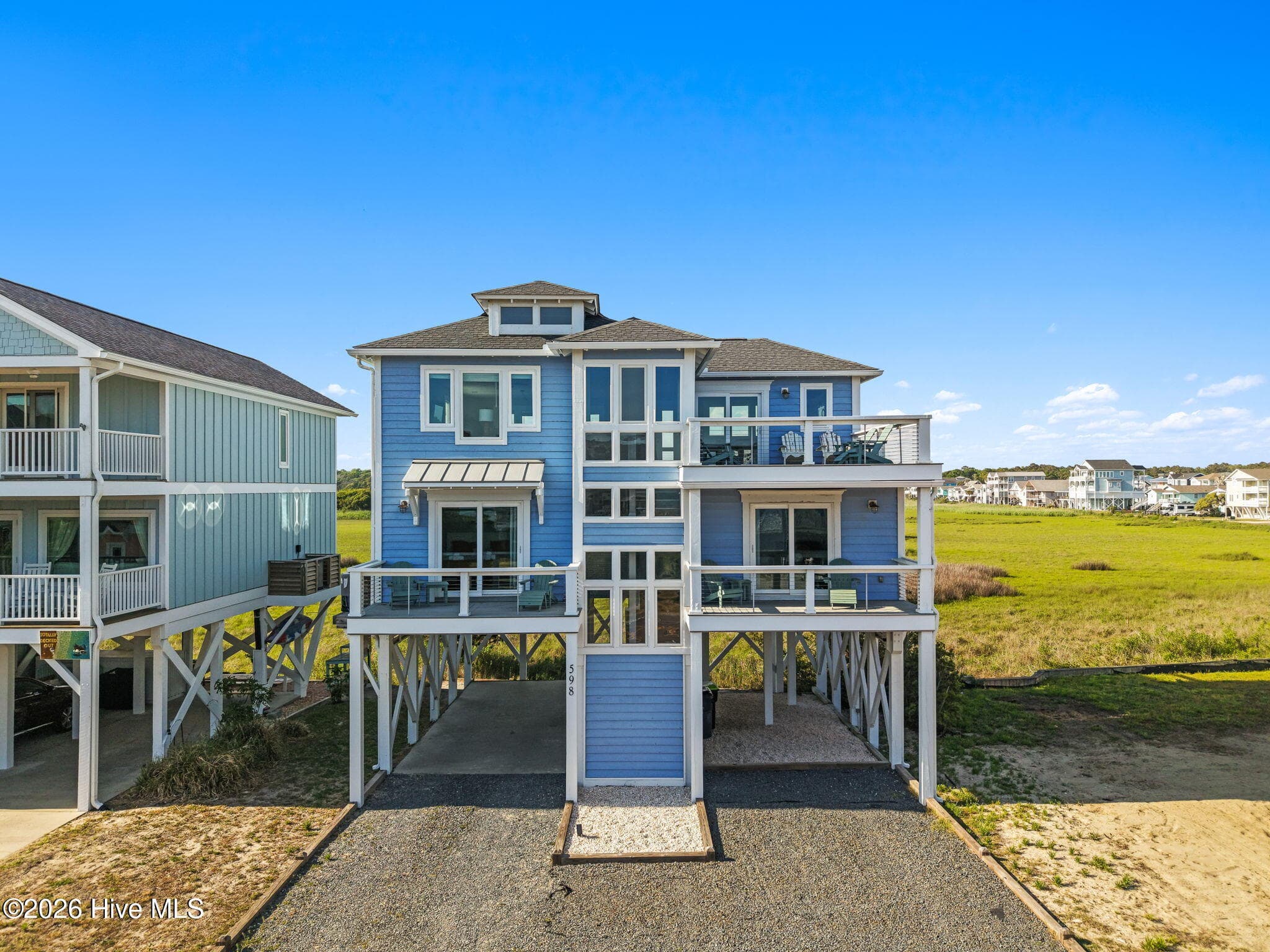 Single Family Residence at 598 Ocean Boulevard W, Holden Beach, NC 28462, photo 2 of 68