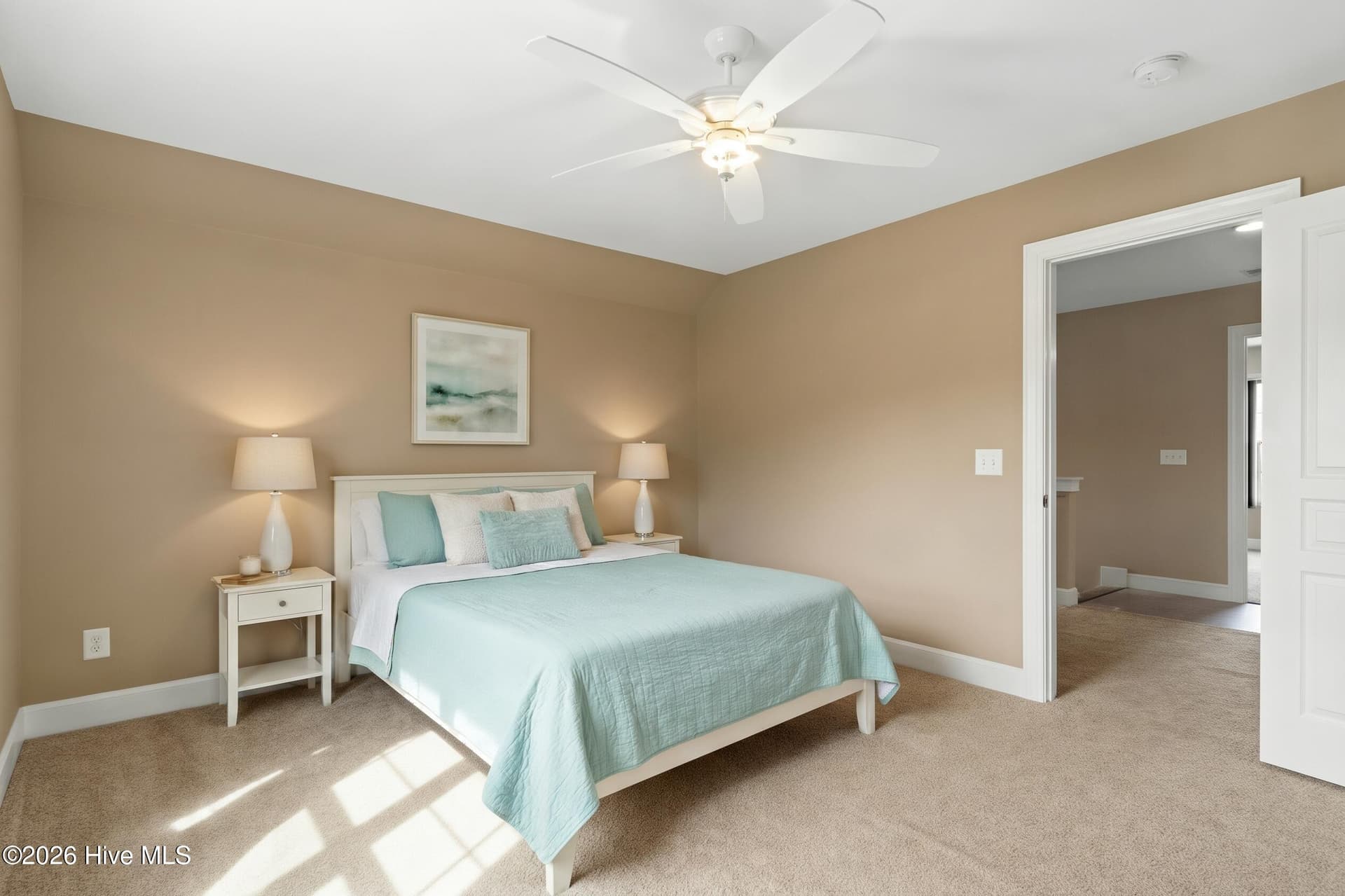 Guest bedroom right virtually staged - 539 Eden Drive SW, Supply, NC 28462
