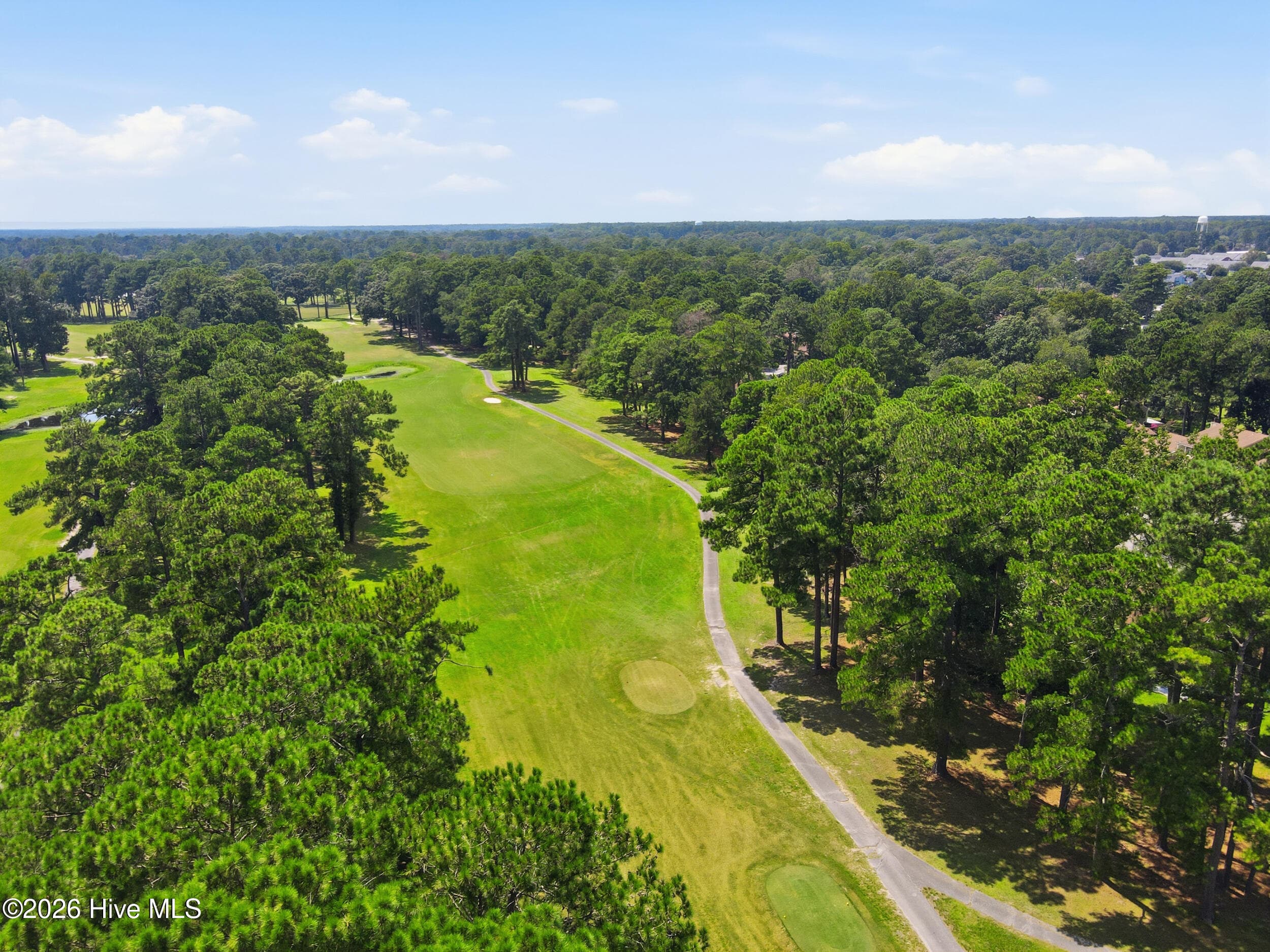 Aerial View - 701 Plantation Drive, New Bern, NC 28562