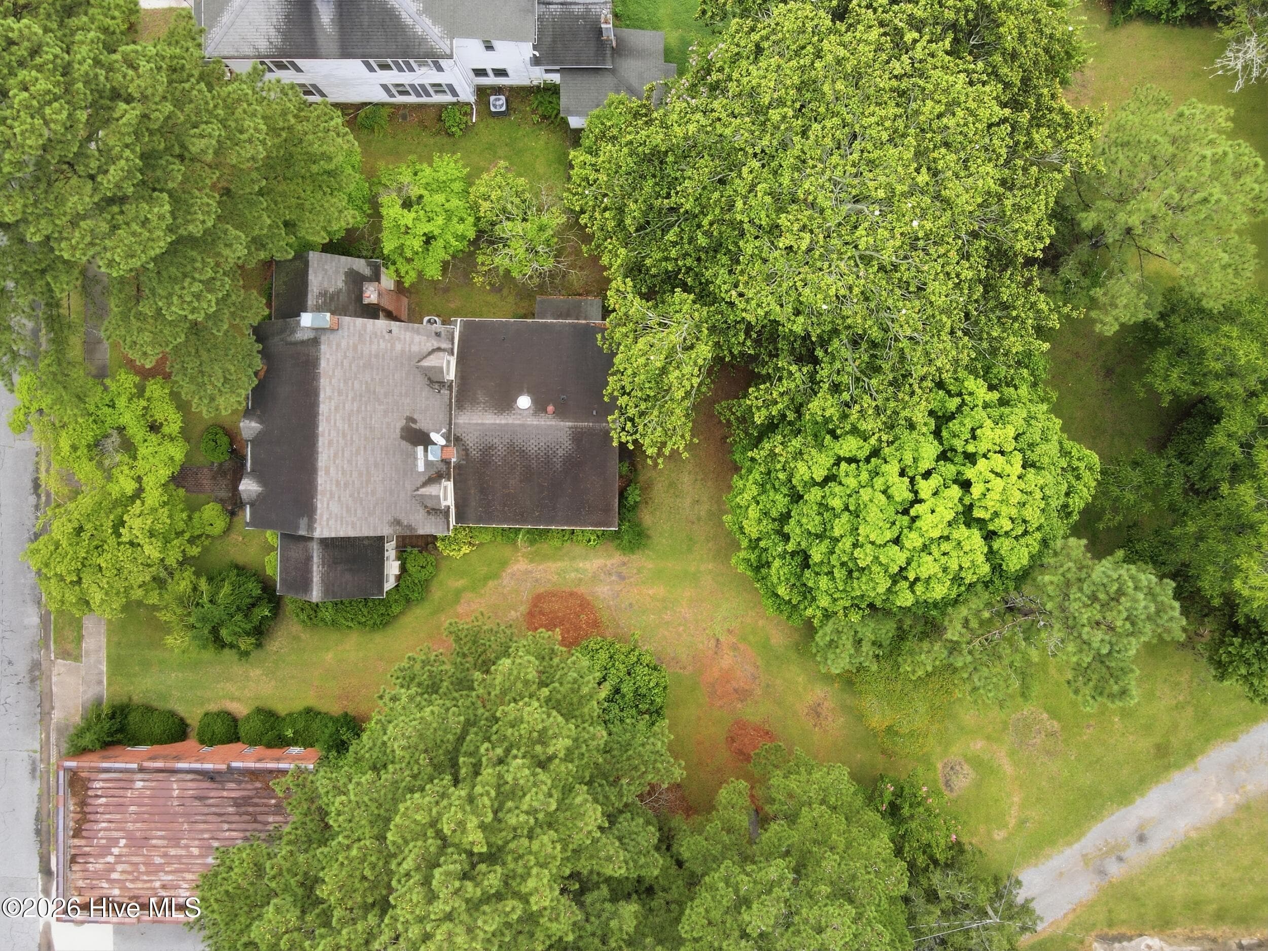 Aerial View - 3400 S Jefferson Street, Fountain, NC 27829