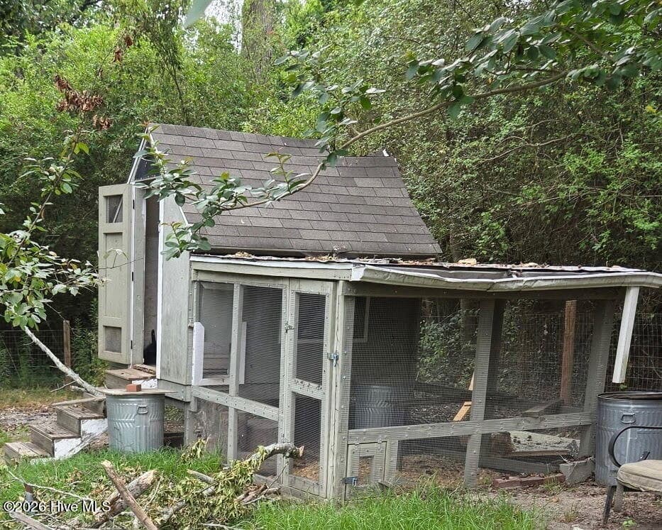 Current State of Chicken Coop - 1284 L Cooper Road, Cameron, NC 28326