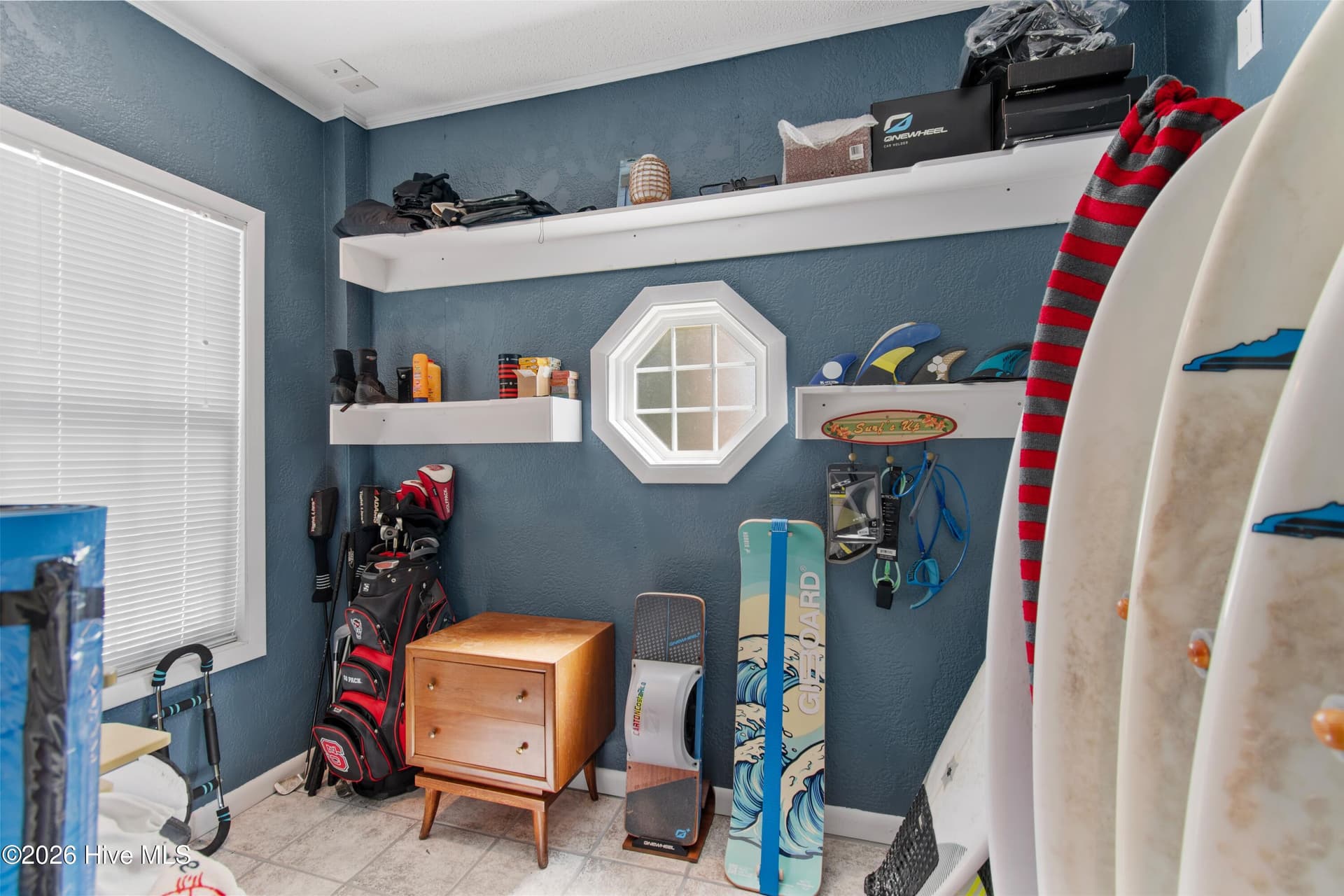 Ground floor board room/flex space. - 2024 Camelot Drive SW, Ocean Isle Beach, NC 28469