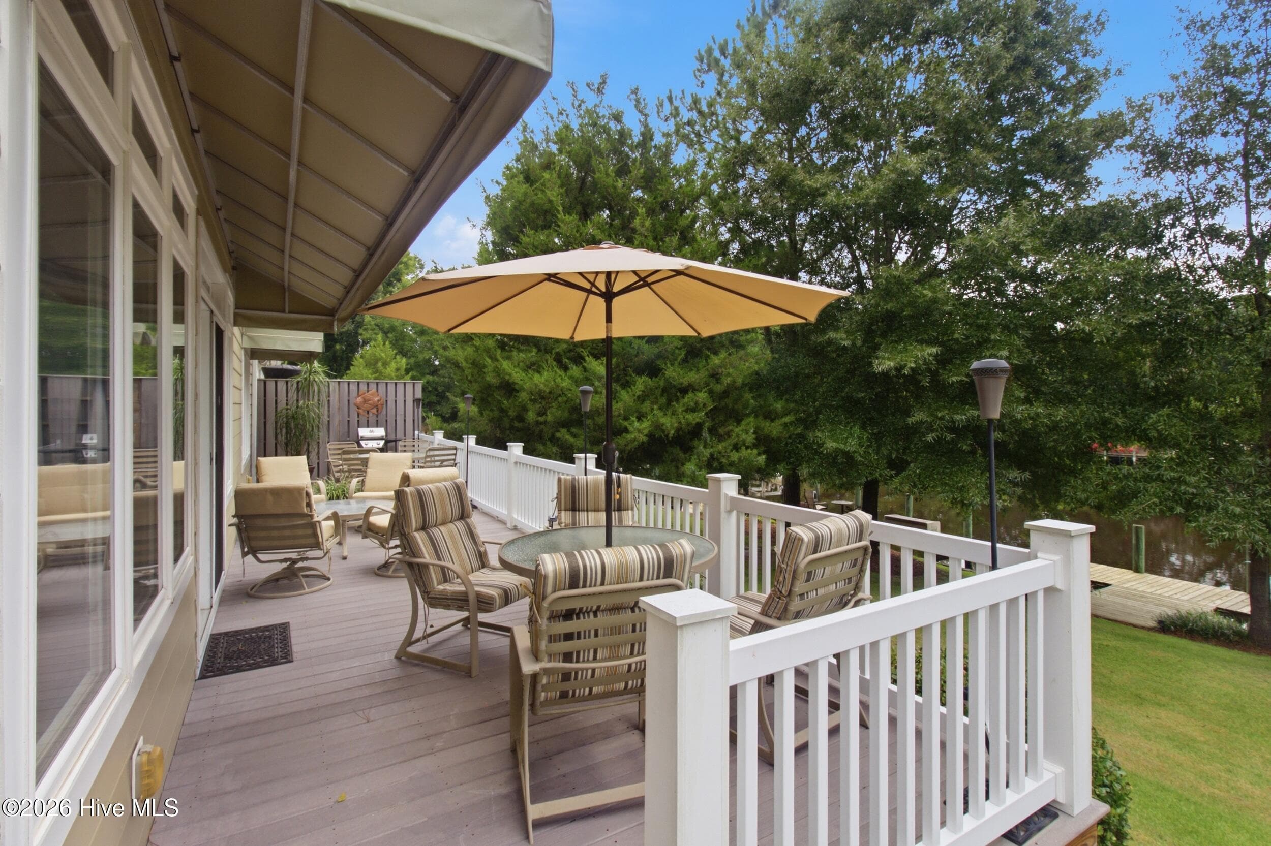 Back - Deck - 2207 Hidden Harbor Drive, New Bern, NC 28562